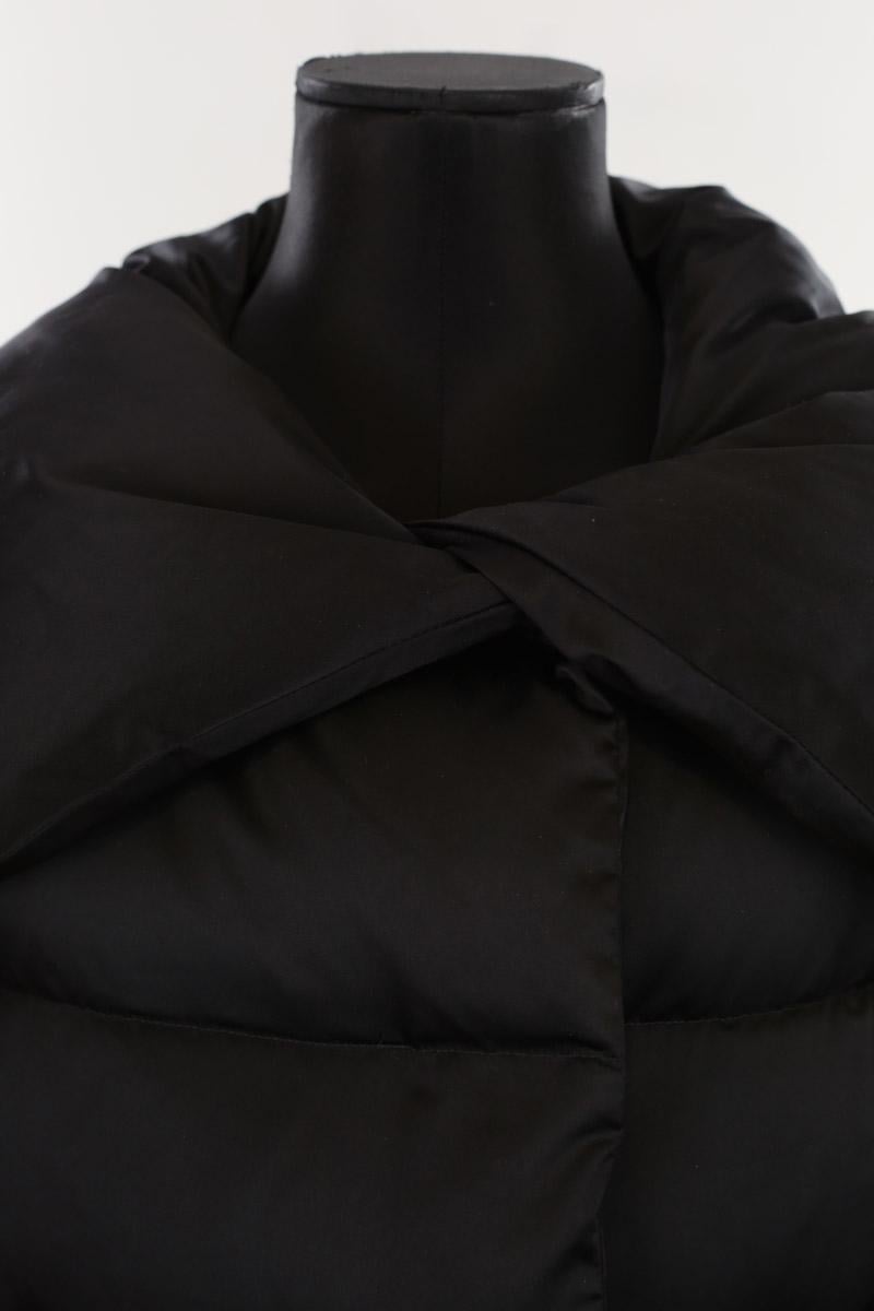 Lightweight quilted padded jacket with high neck DIANE VON FURSTENBERG - Seconde Main Black