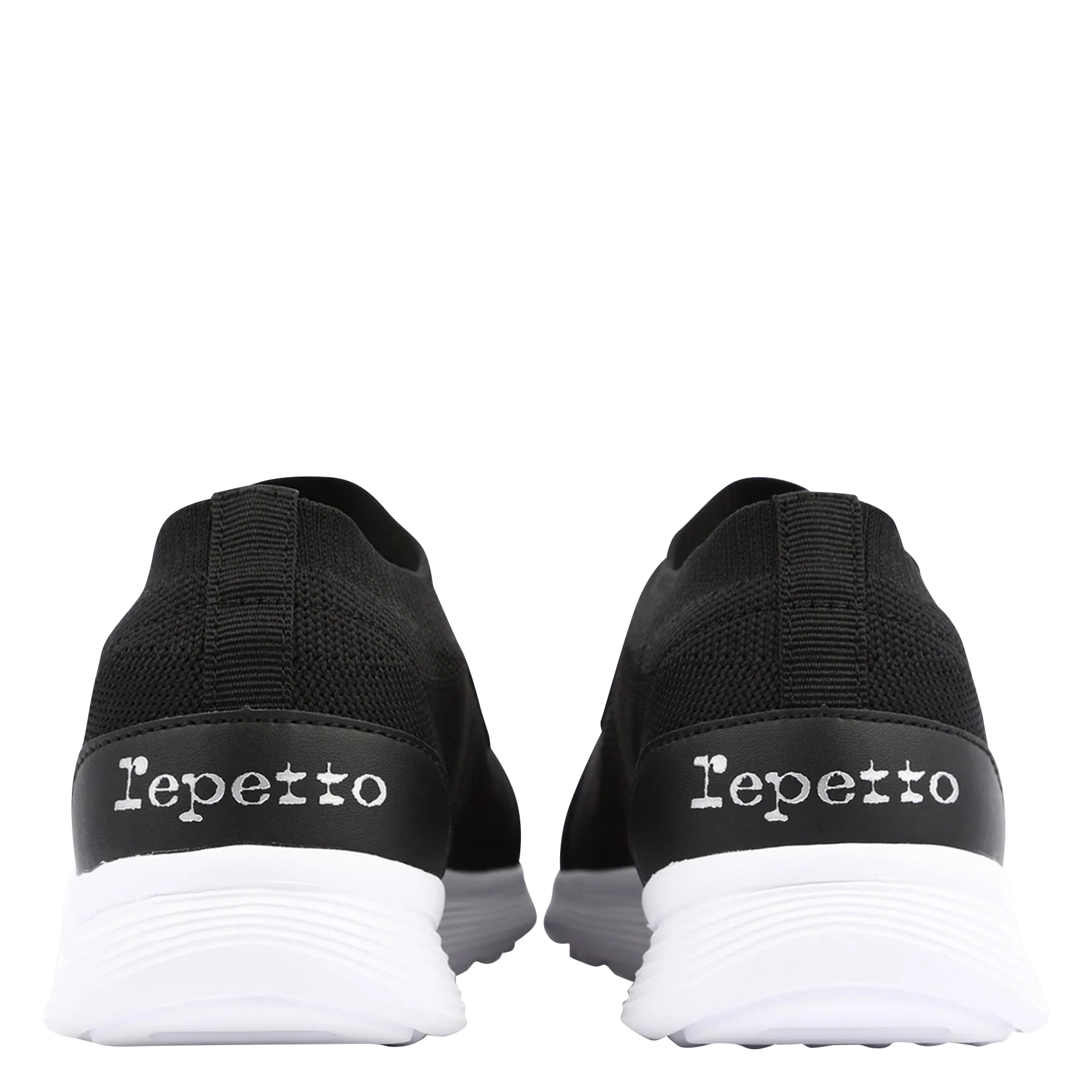 Sneakers met stretch mesh lint REPETTO Zwart