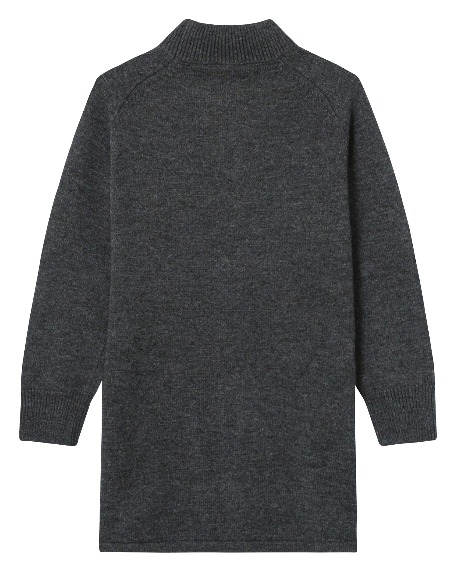 Robe courte col montant GRACE ET MILA Grey