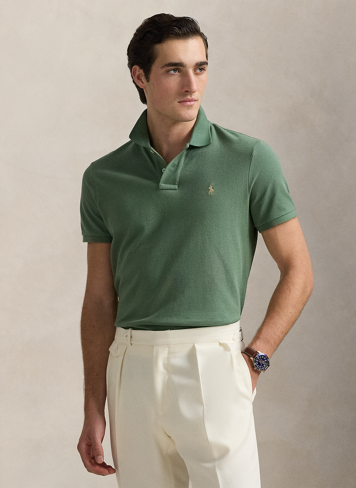 Polo slim-fit en coton POLO RALPH LAUREN