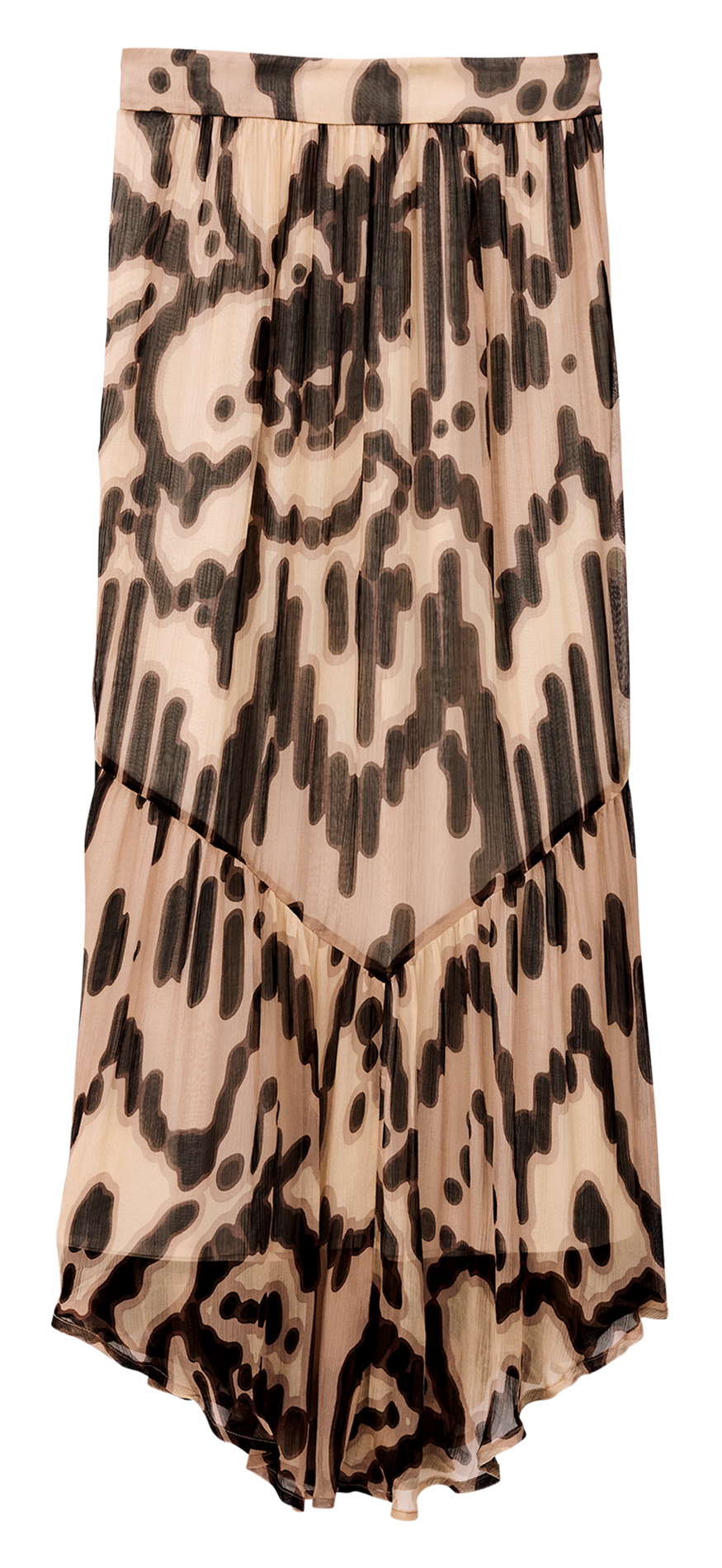 Jupe longue imprimée BA&SH Rose