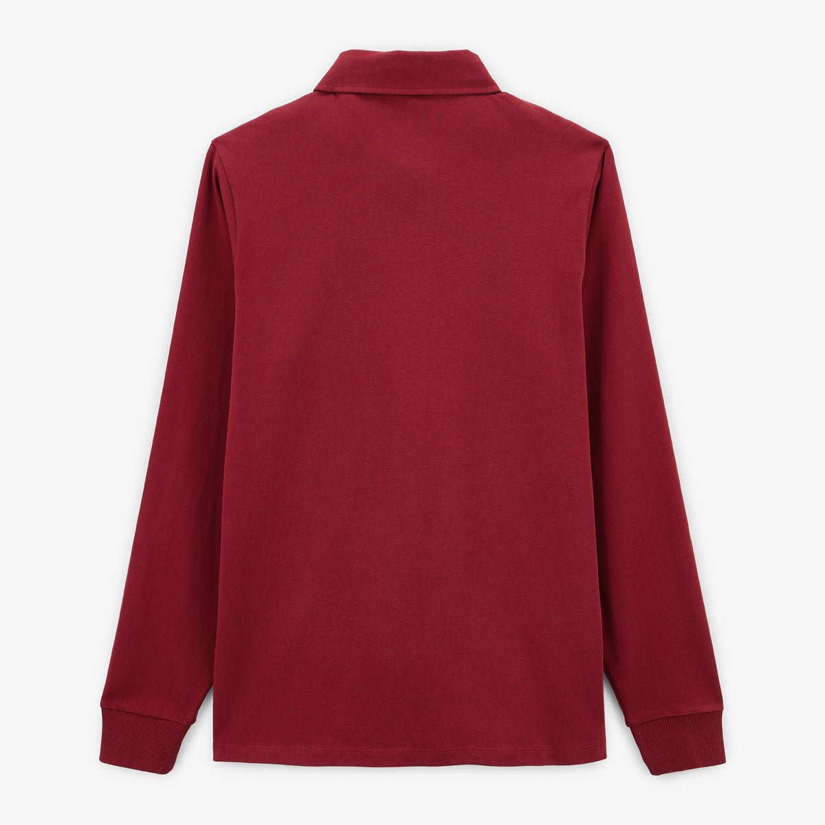 Long-sleeved rugby polo SERGE BLANCO Red