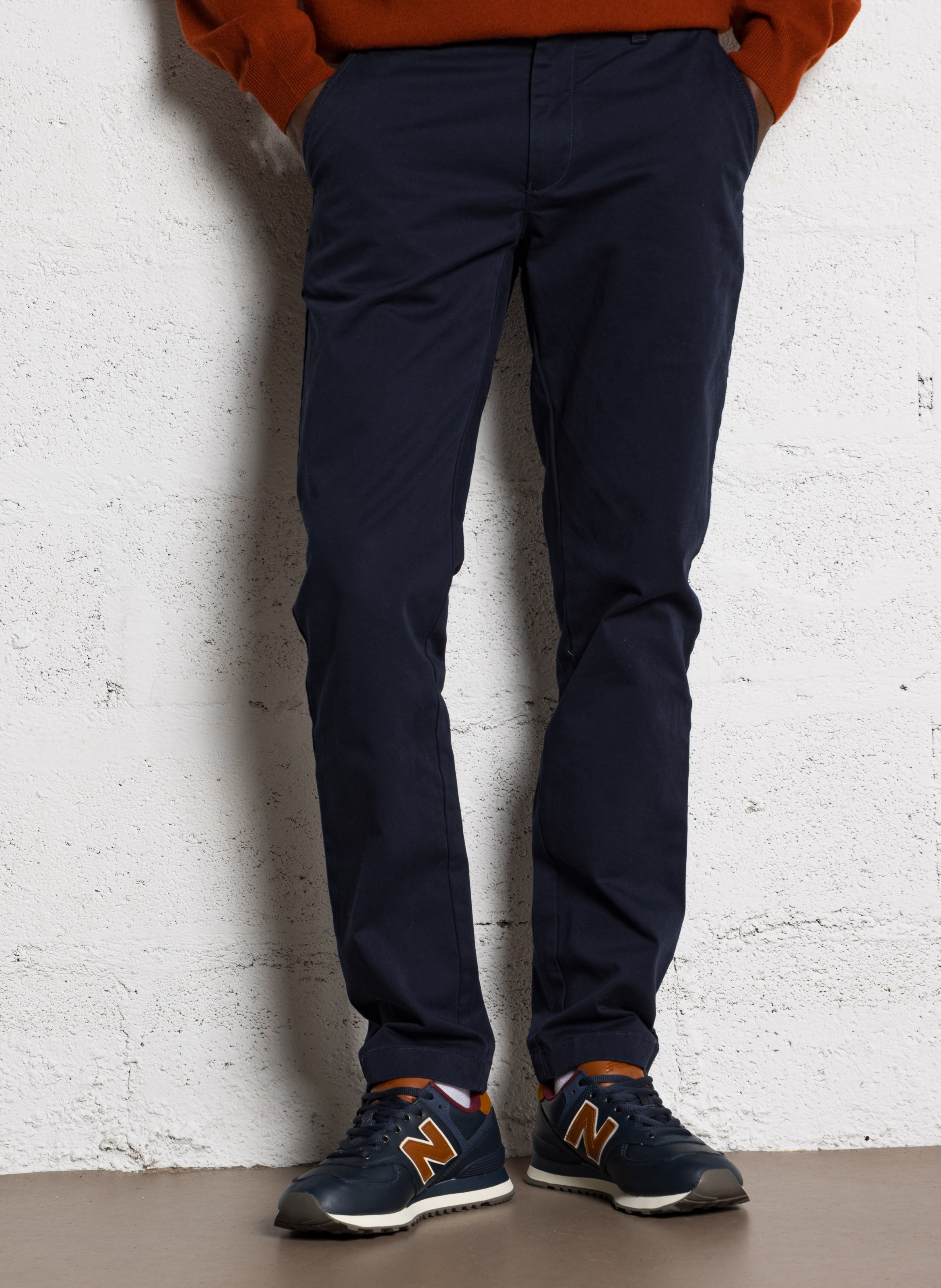 Straight cotton trousers GANT