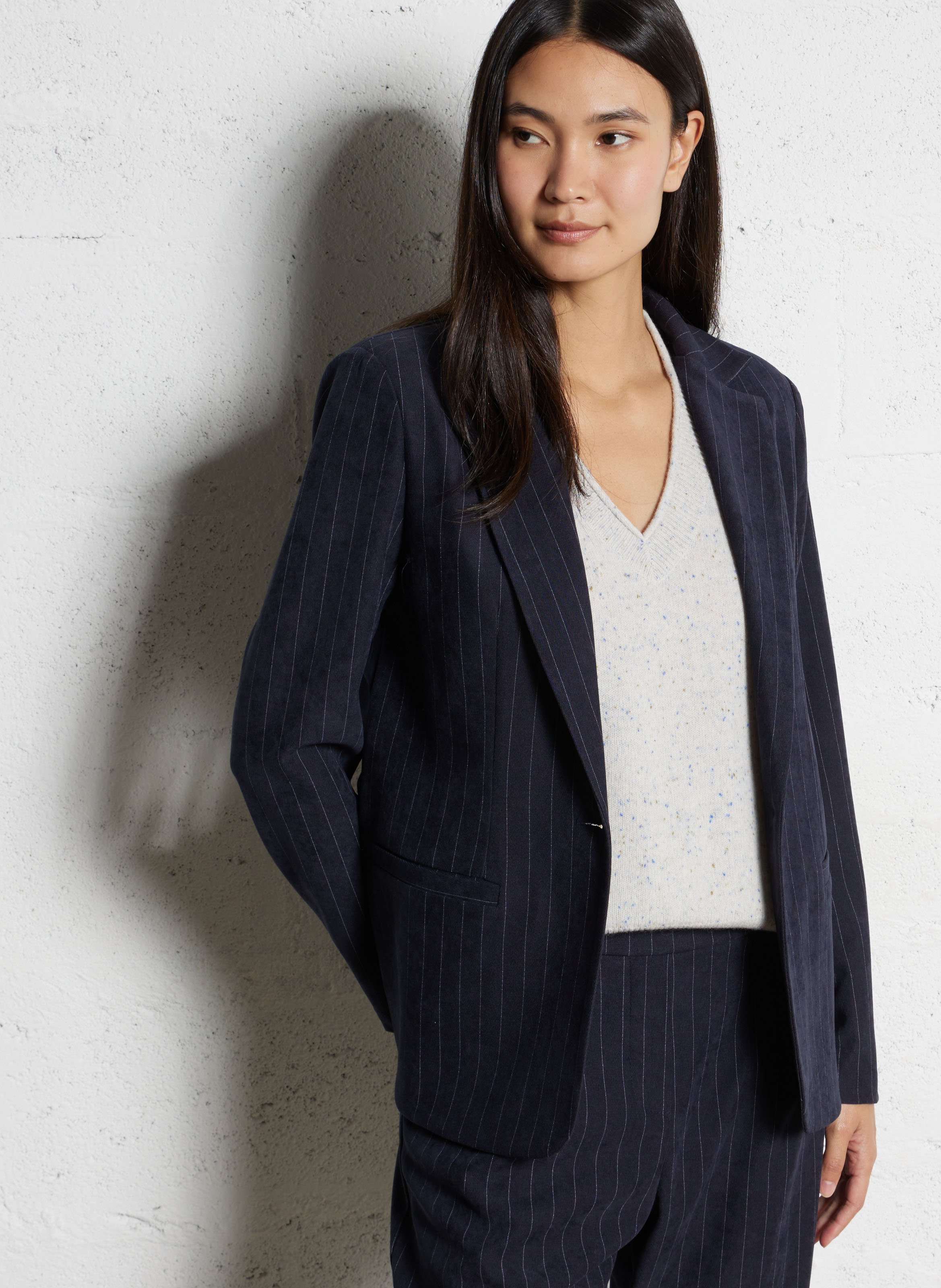 Veste de tailleur à rayures PLEASE