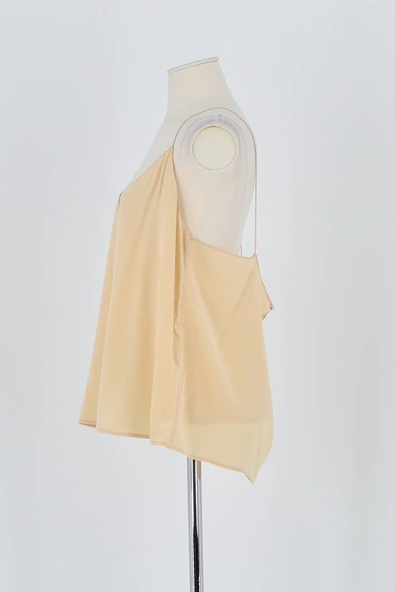 Azawood sleeveless top SEZANE - Seconde main Beige