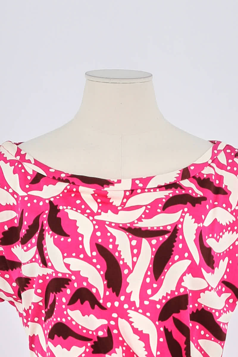 Dress DIANE VON FURSTENBERG - Seconde Main Pink