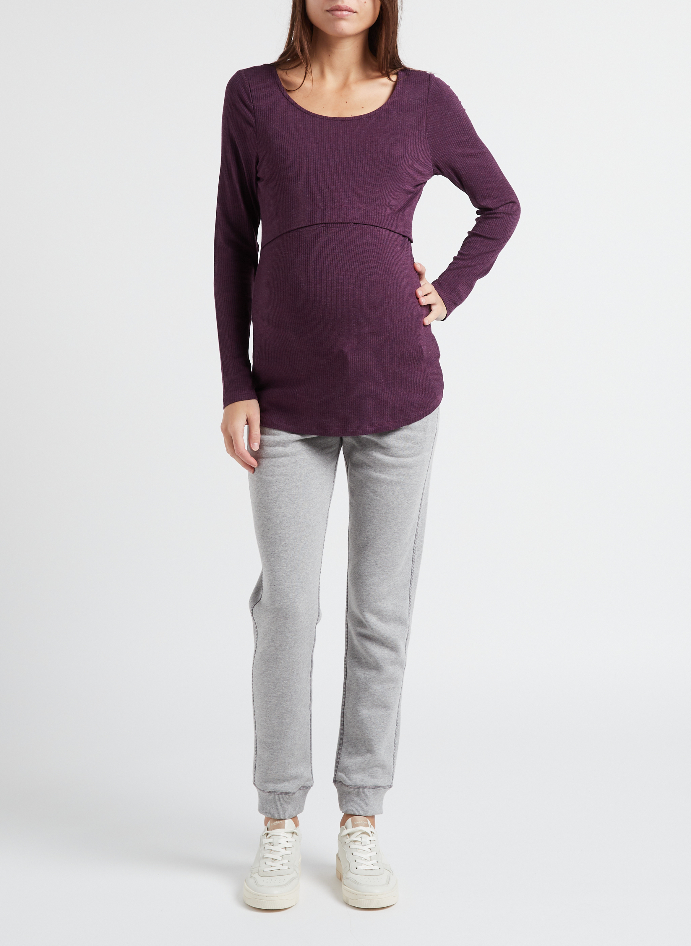 Top allaitement col bateau SERAPHINE Multicolore