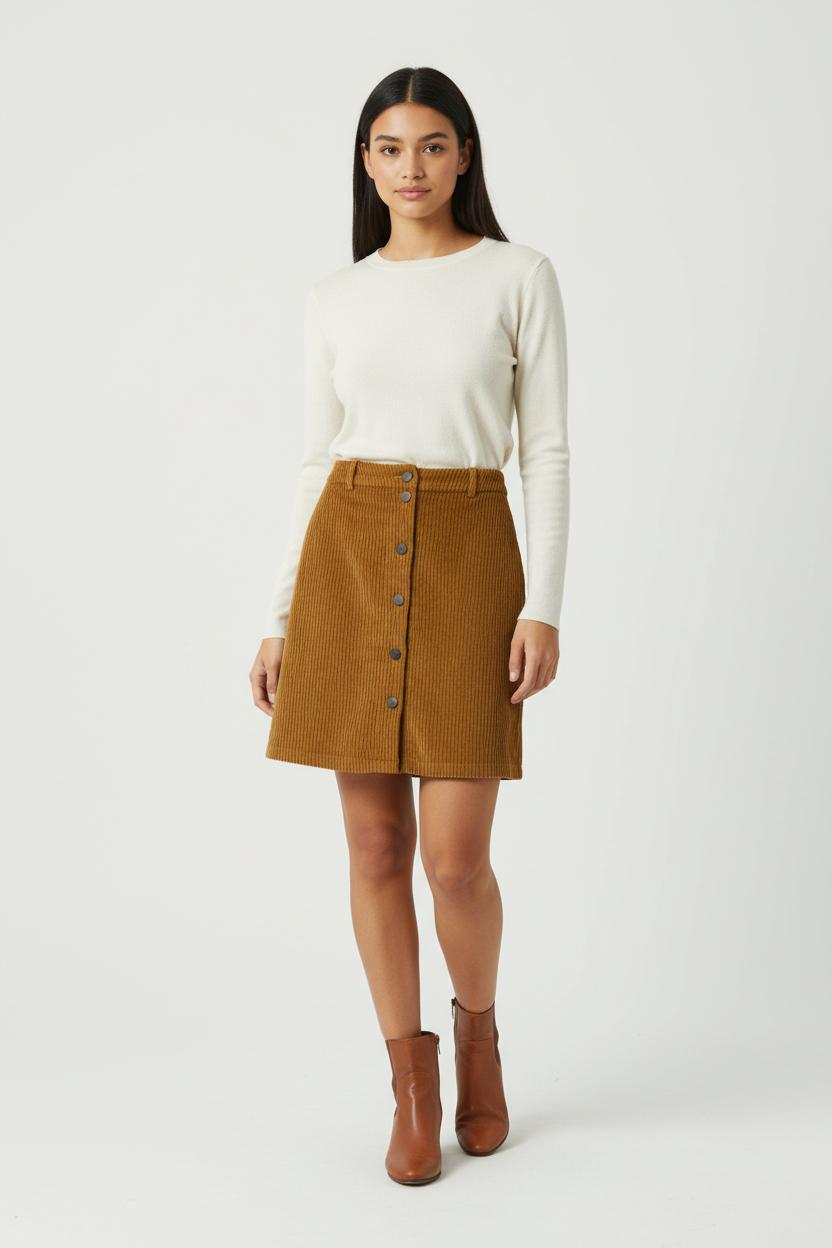 Short & midi skirt COMPTOIR DES COTONNIERS - Seconde main Brown