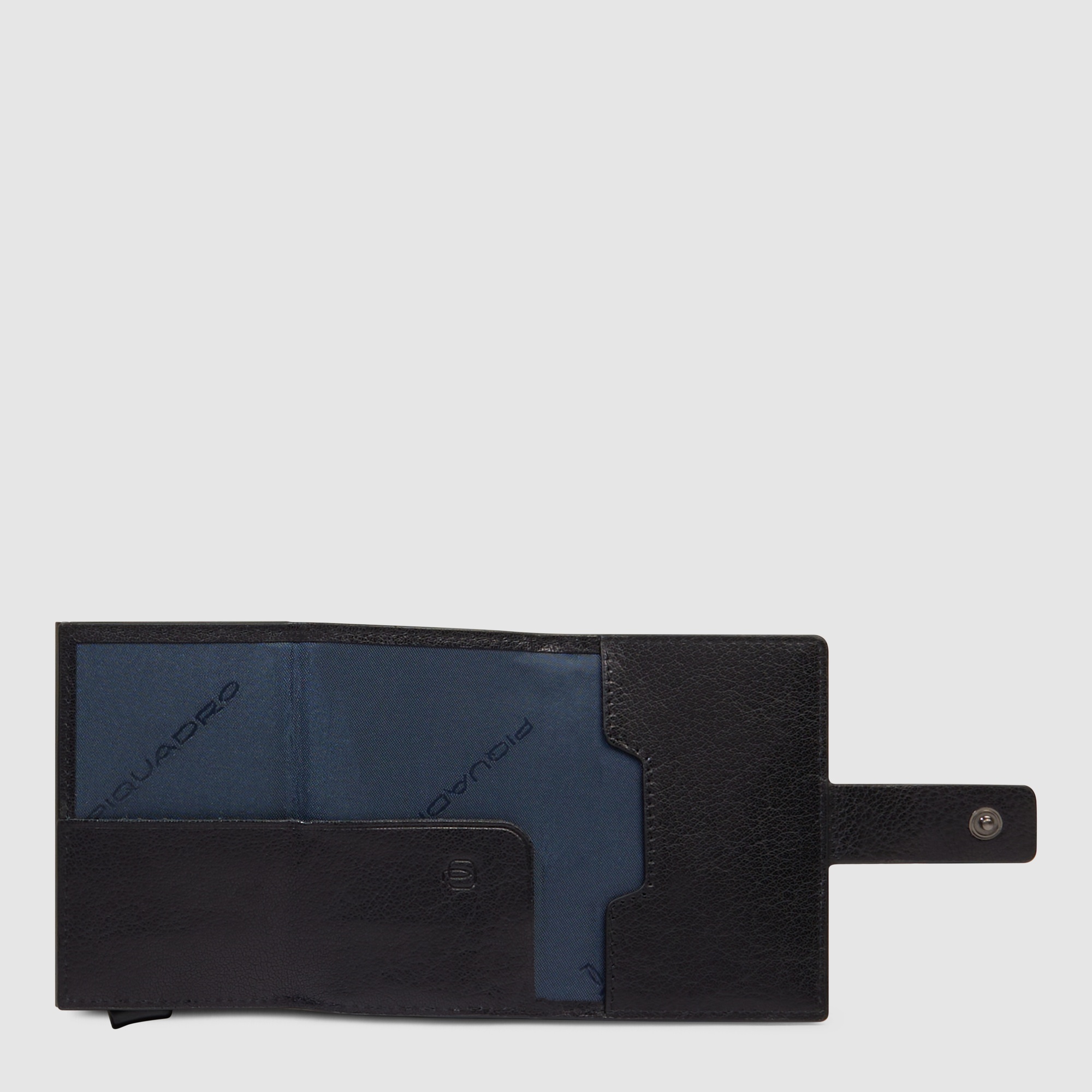 Automatic pop-up cardholder PIQUADRO Black