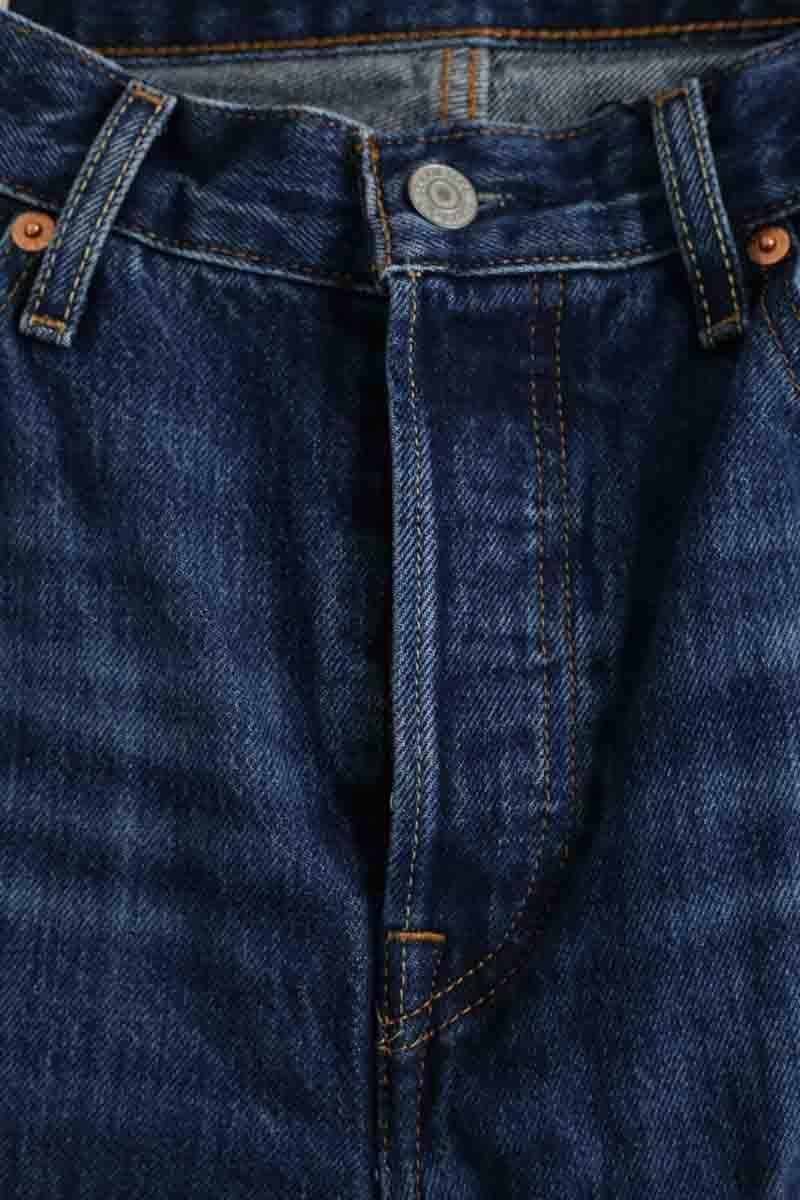 501 straight jeans LEVI'S - Seconde main Blue