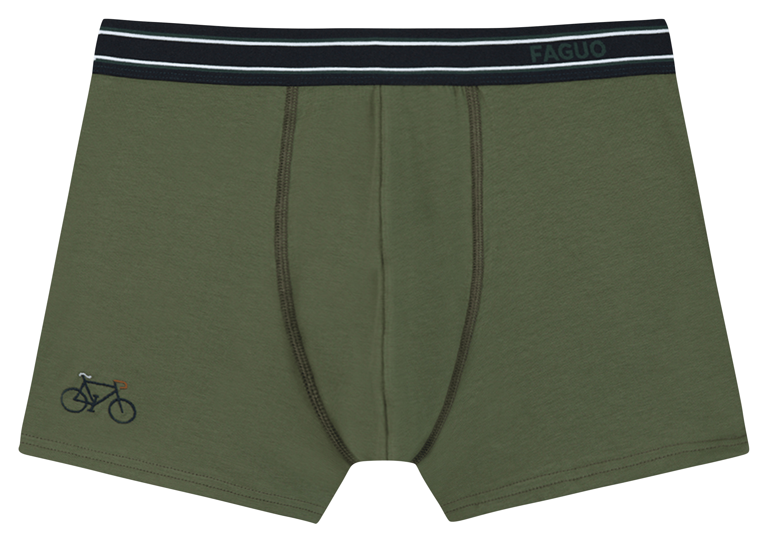 3er-Pack Boxershorts aus Baumwoll-Mix FAGUO Grun