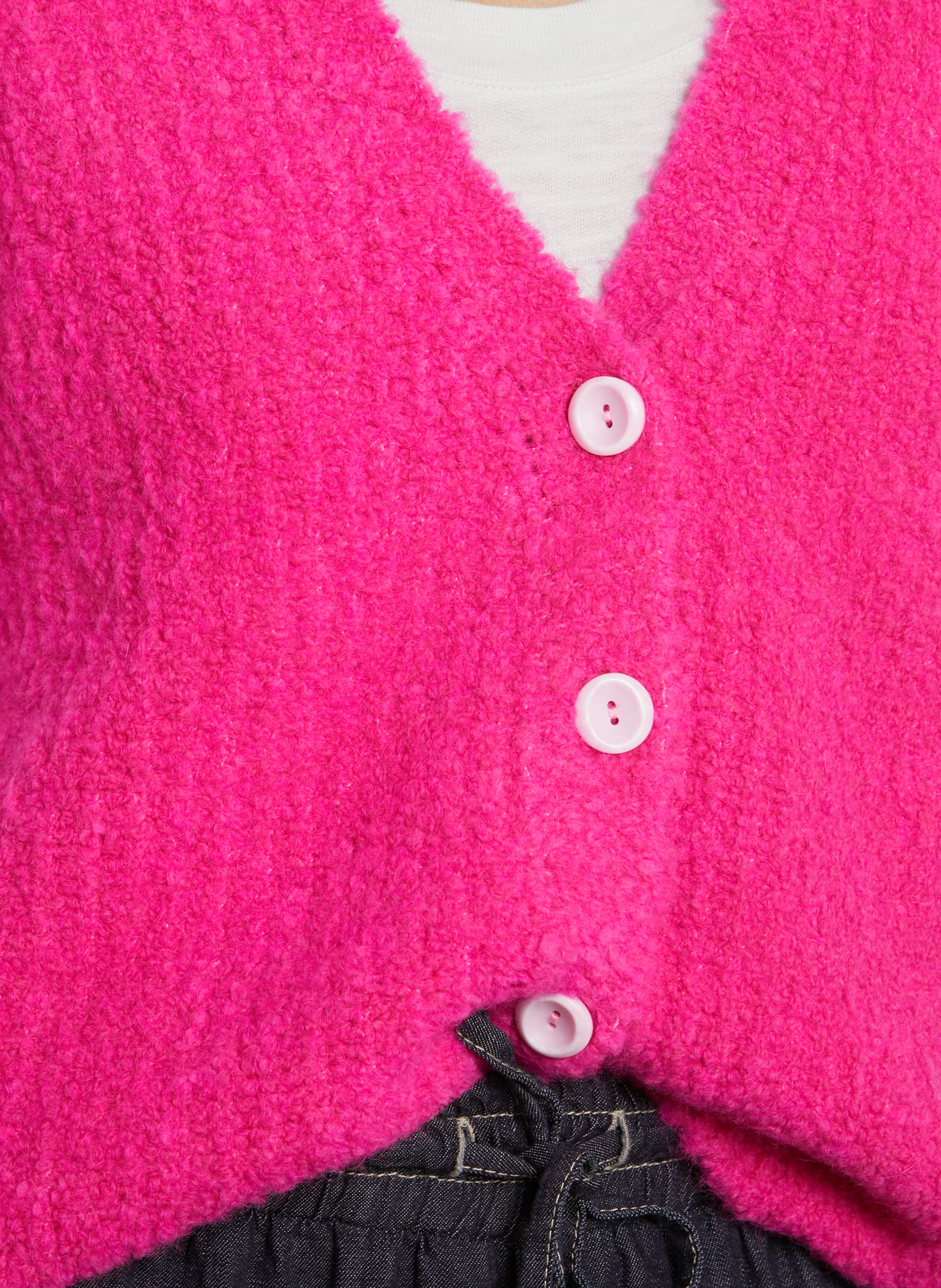 Loose-fit cardigan AMERICAN VINTAGE Pink
