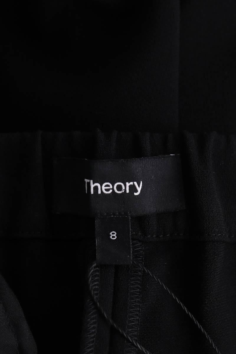 Straight-leg pants THEORY - Seconde Main Black