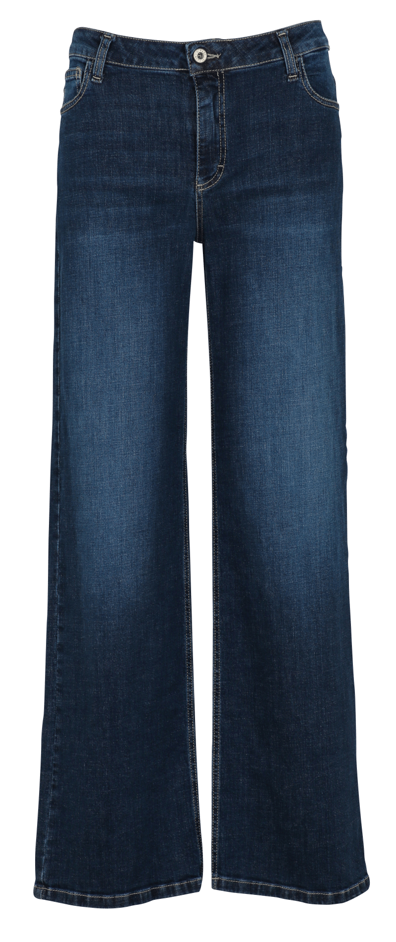 Flared Jeans aus Baumwoll-Mix PLEASE Blau