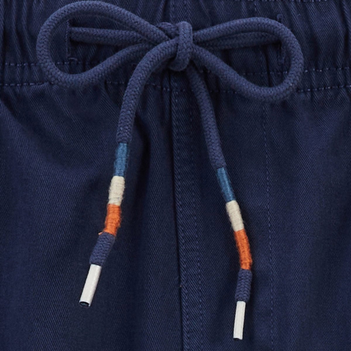 Wide-leg cotton Bermuda shorts SERGE BLANCO Blue