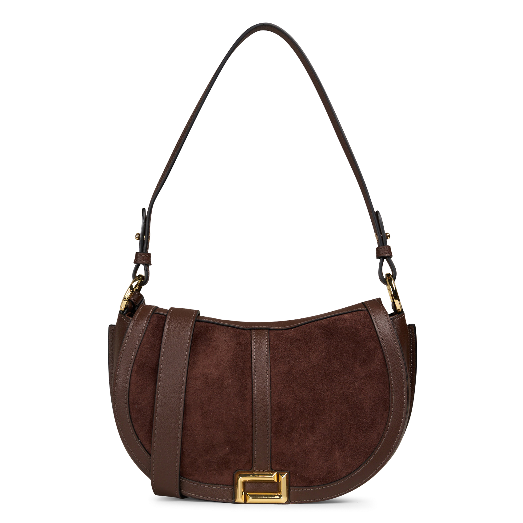 Umhängetasche aus Vachetteleder LANCEL Braun