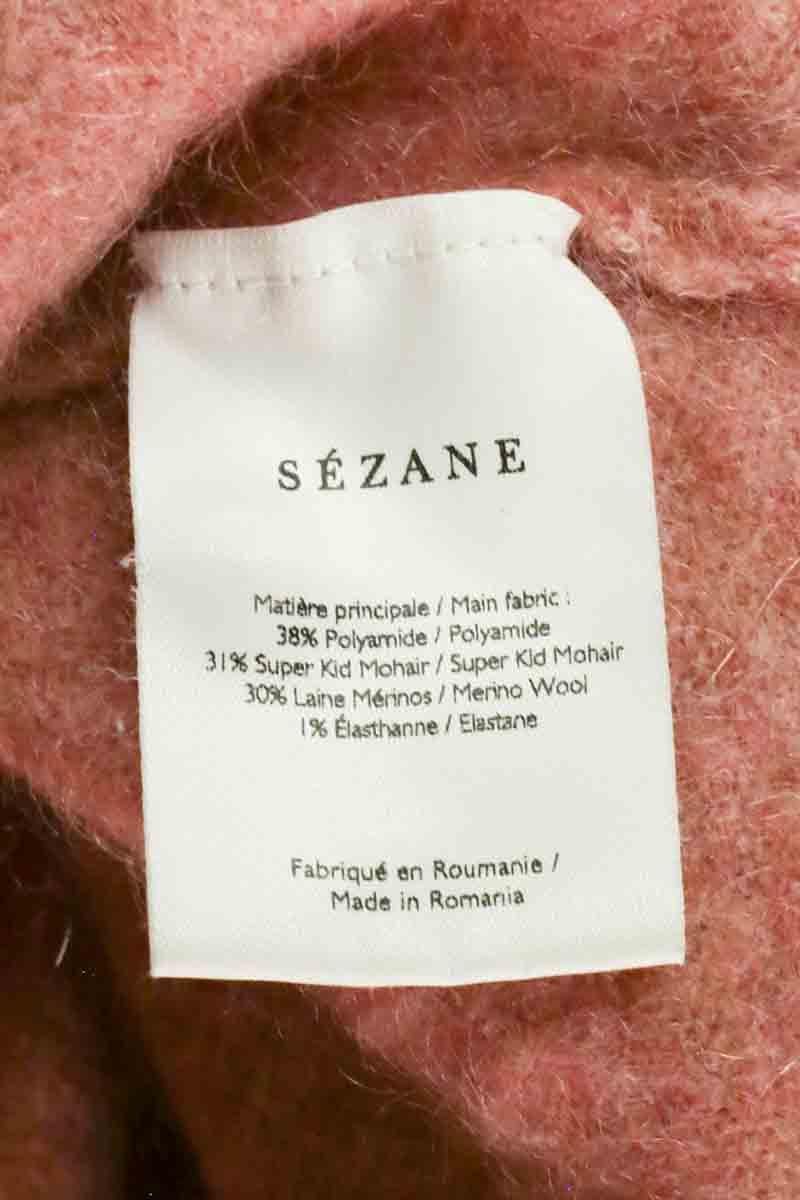 Cardigan SEZANE - Seconde main Rose