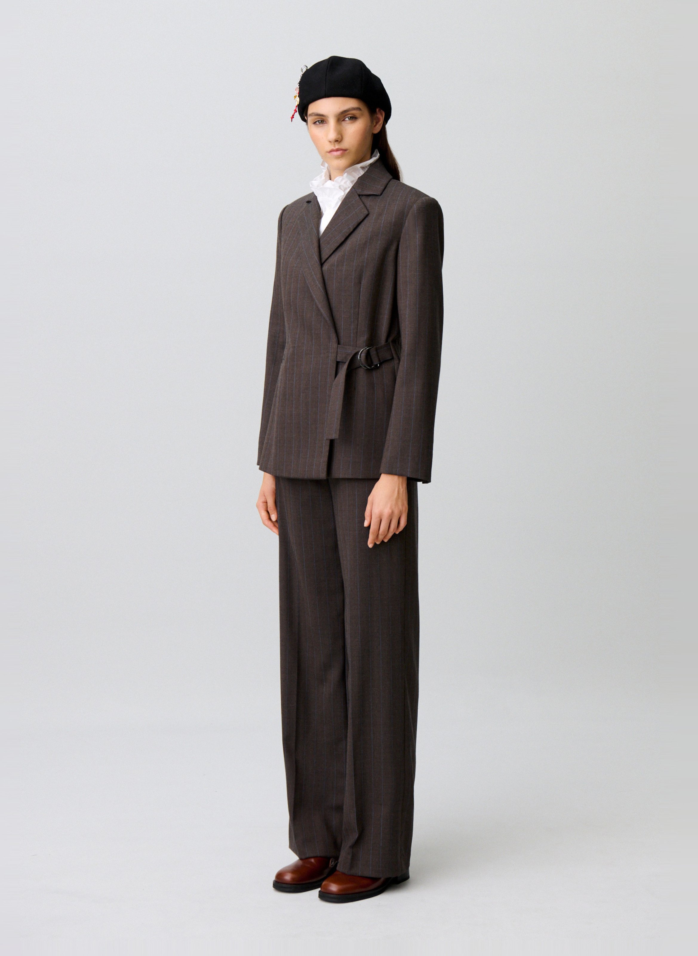 Veste droite col tailleur CLAUDIE PIERLOT Multicolore