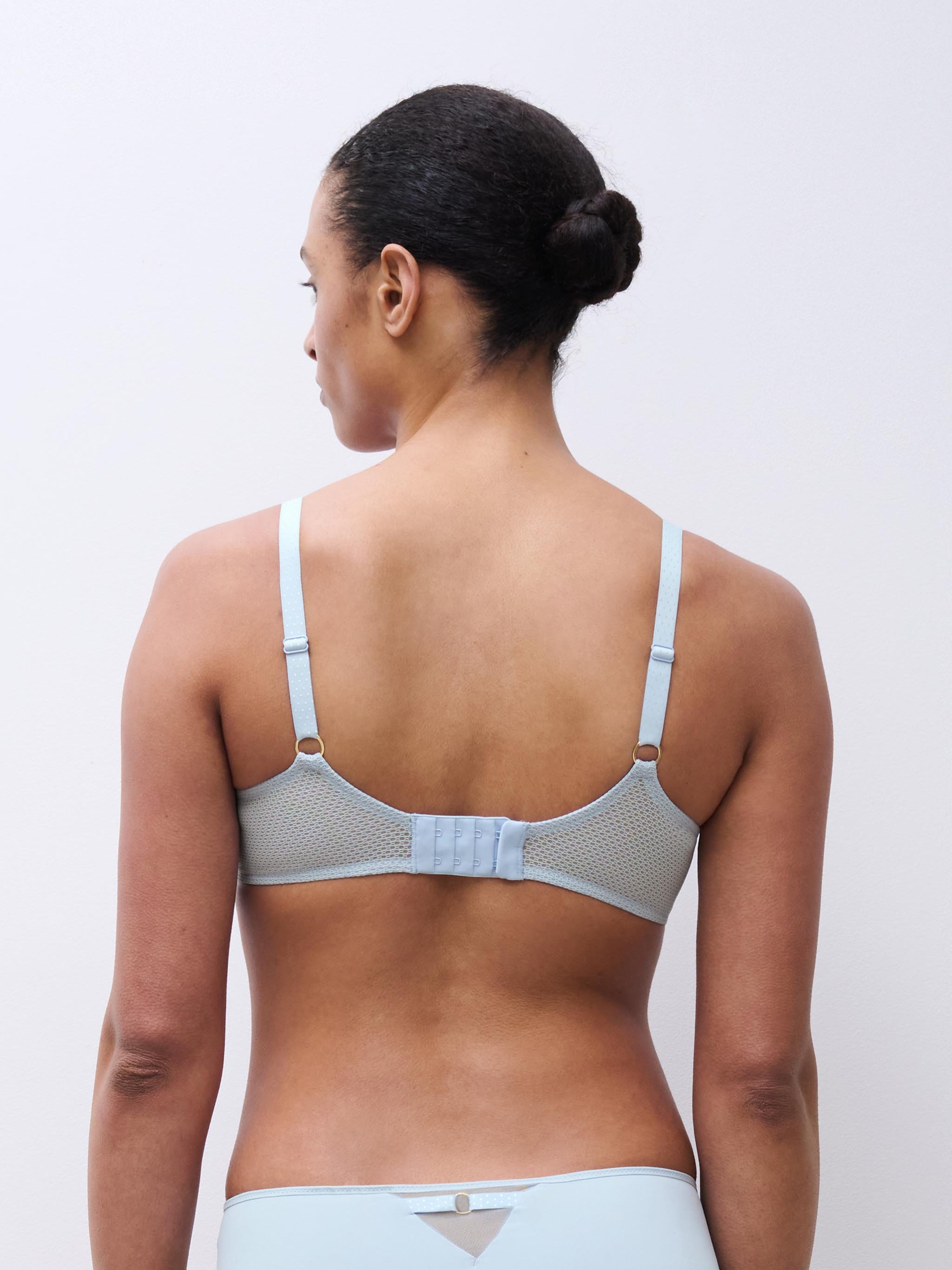 Plunge cup bra | Blue CHANTELLE Women