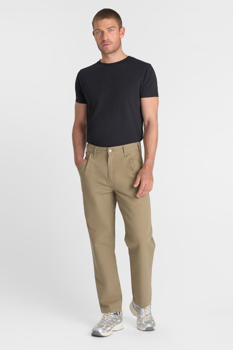 Pantalon droite bubalus LE TEMPS DES CERISES Beige