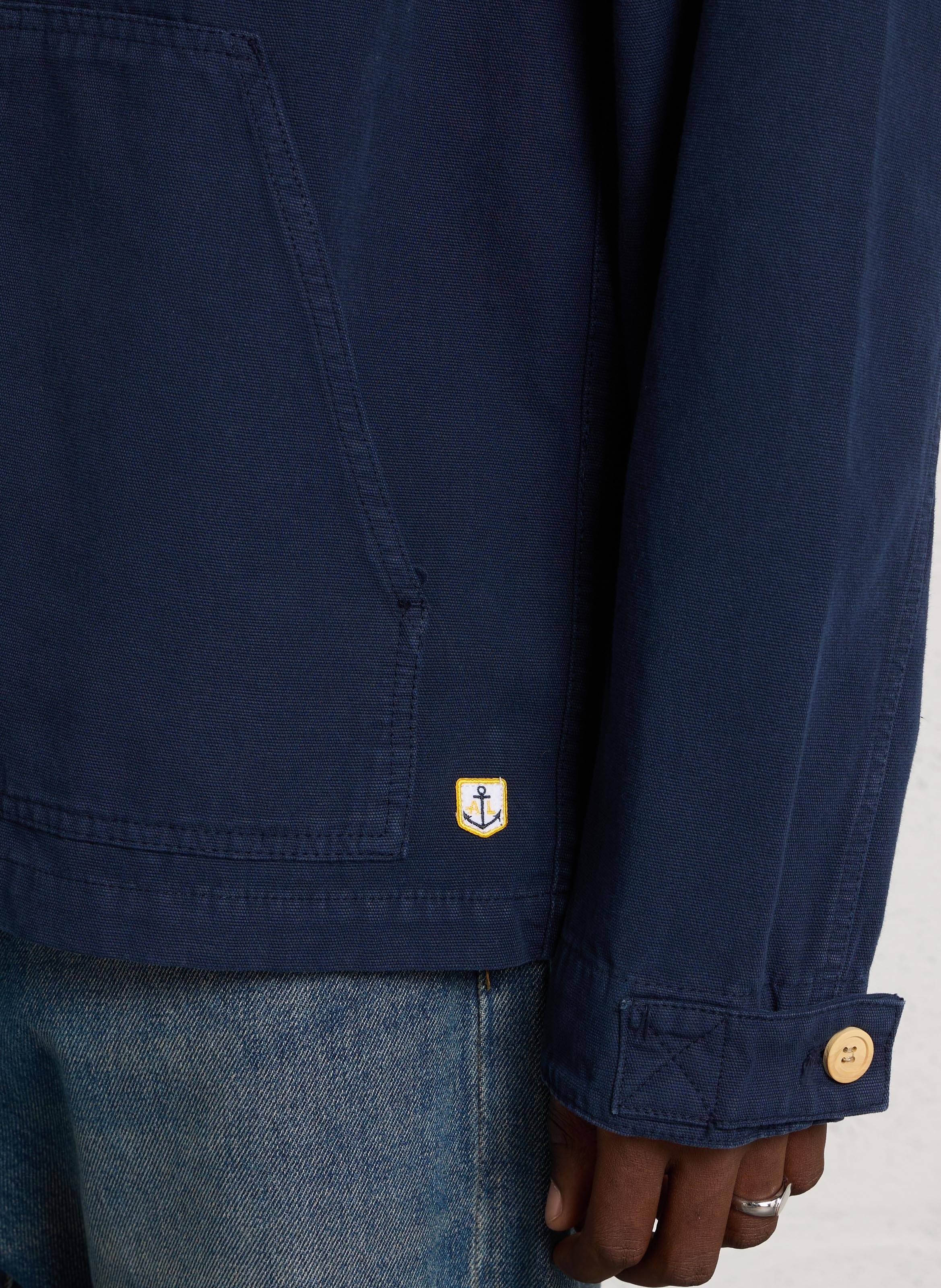 Veste droite en coton ARMOR LUX Bleu