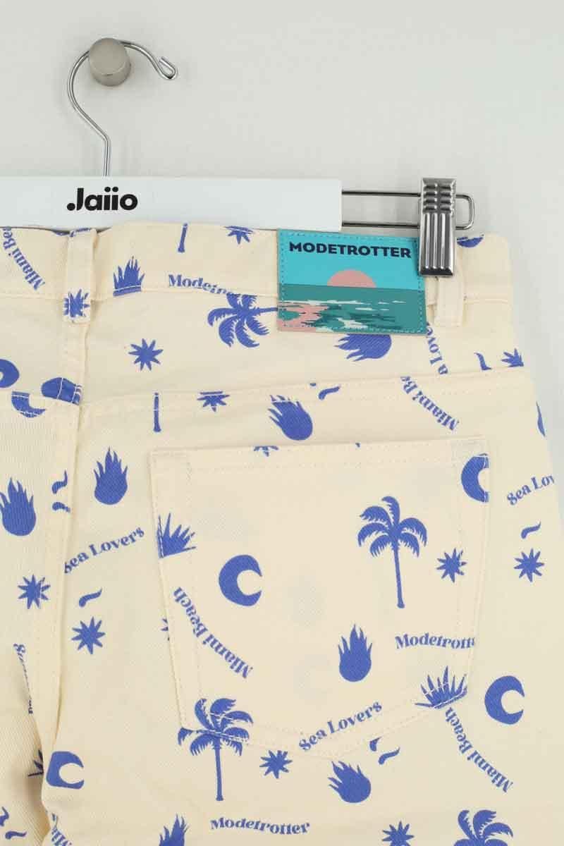 Straight jeans MODETROTTER - Seconde Main Beige
