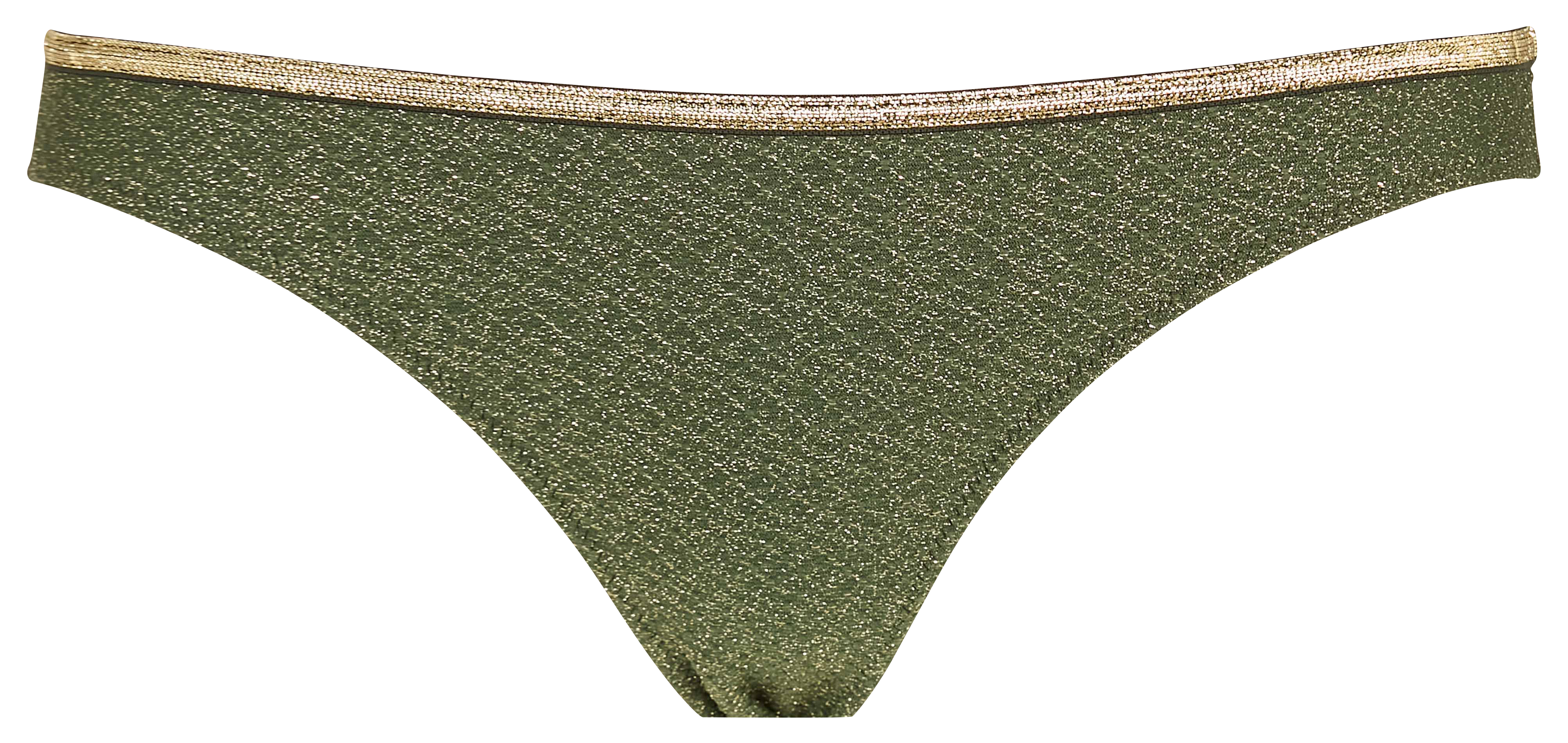 Culotte de bain pailletée LA NOUVELLE Kaki