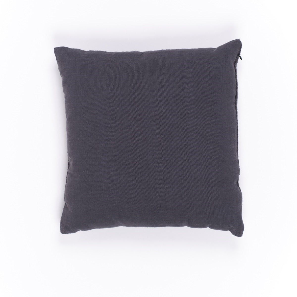 Square removable cotton cushion TODAY LINGE DE MAISON Grey