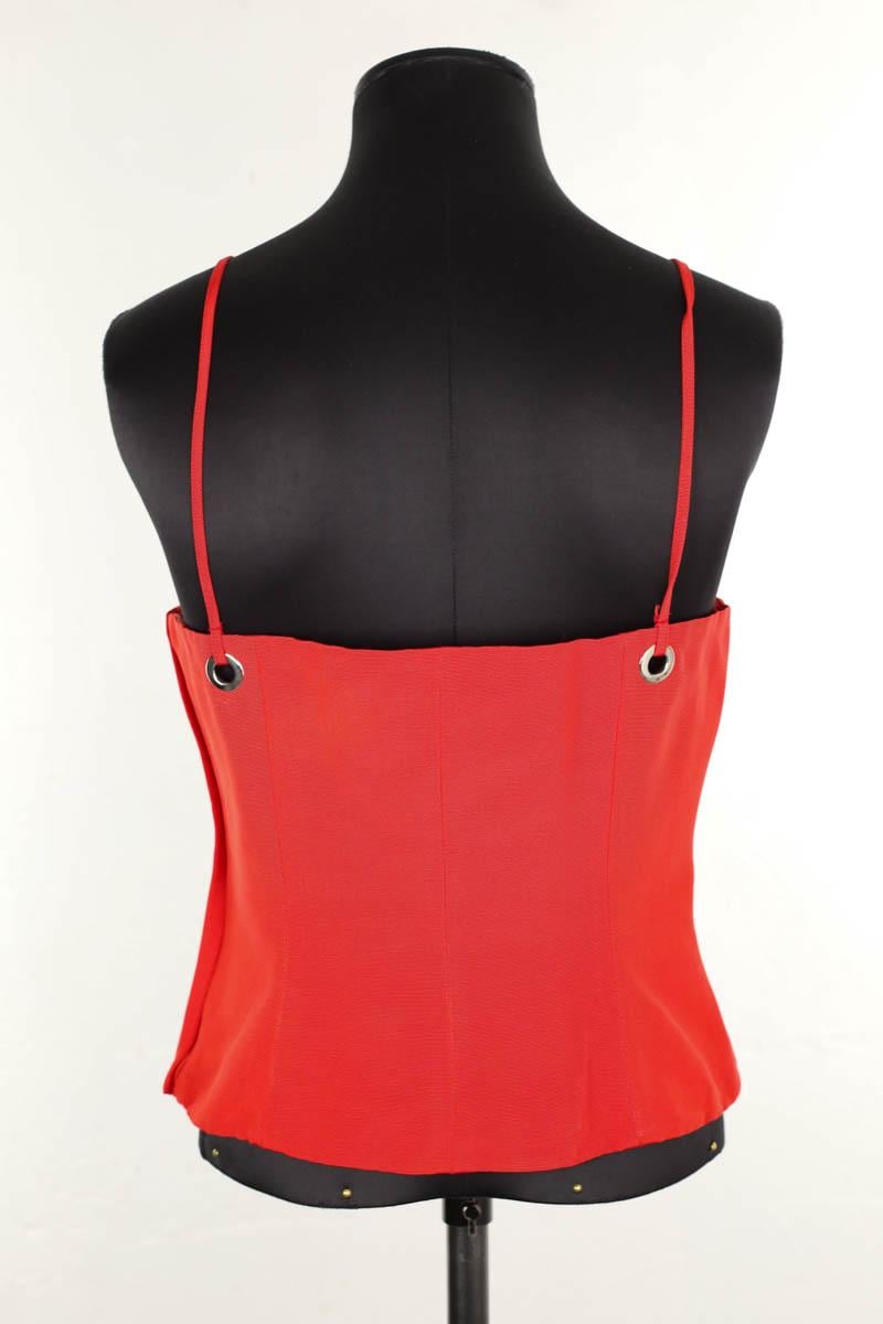 Azawood sleeveless top PAULE KA - Seconde main Red