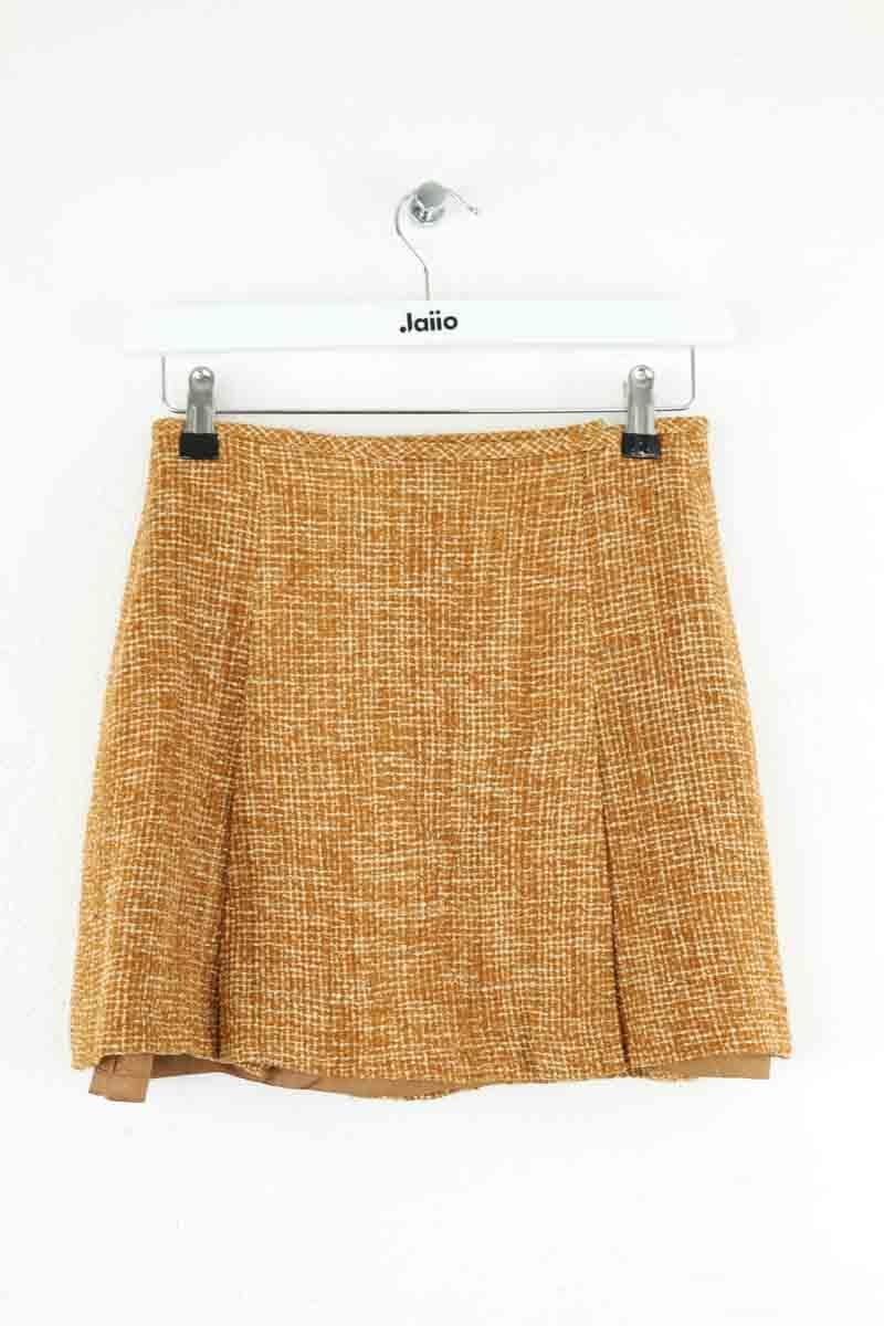 Silk mini-skirt TARA JARMON - Seconde Main Brown