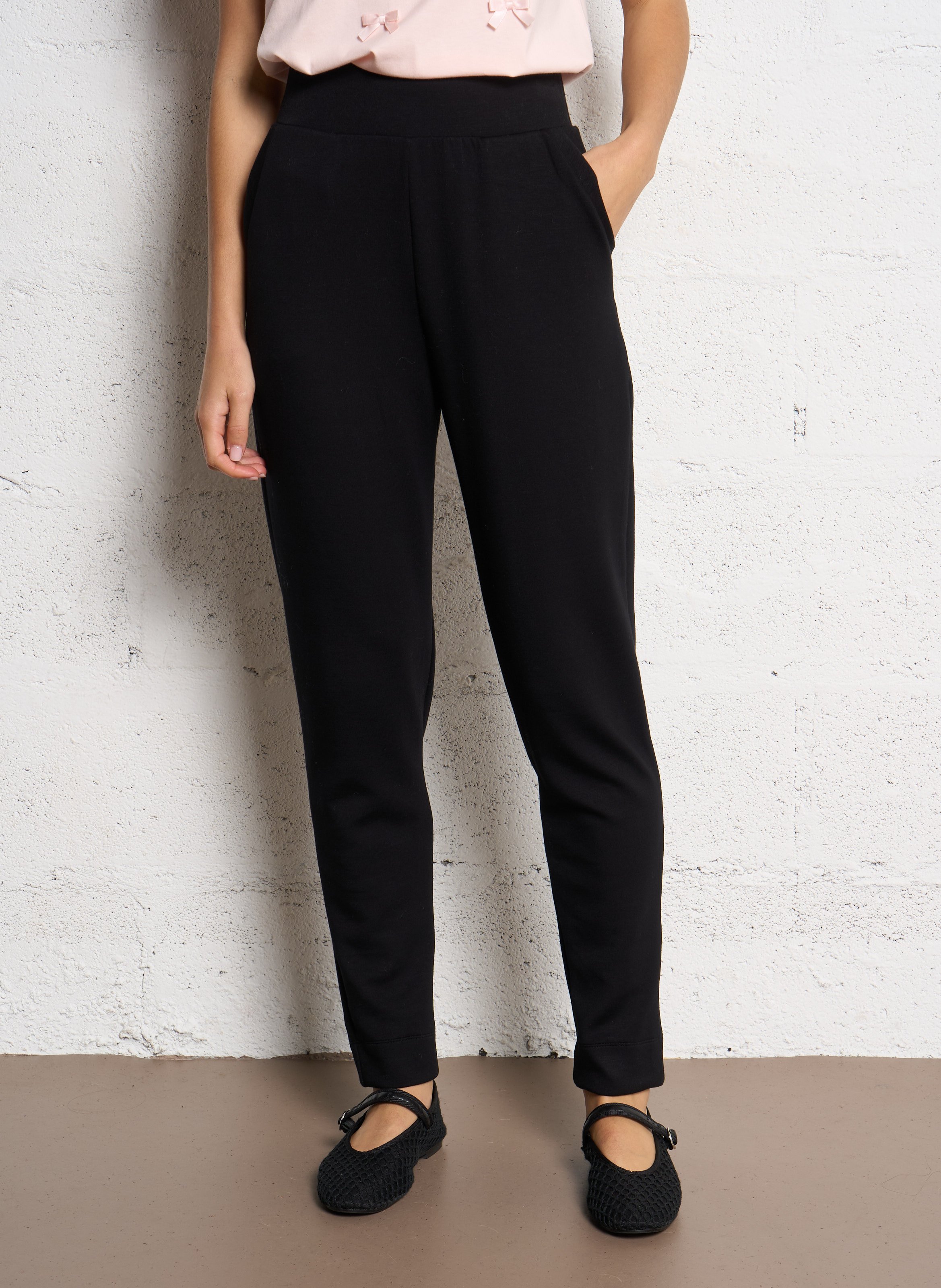 Joggingbroek met rechte pijpen REPETTO Zwart