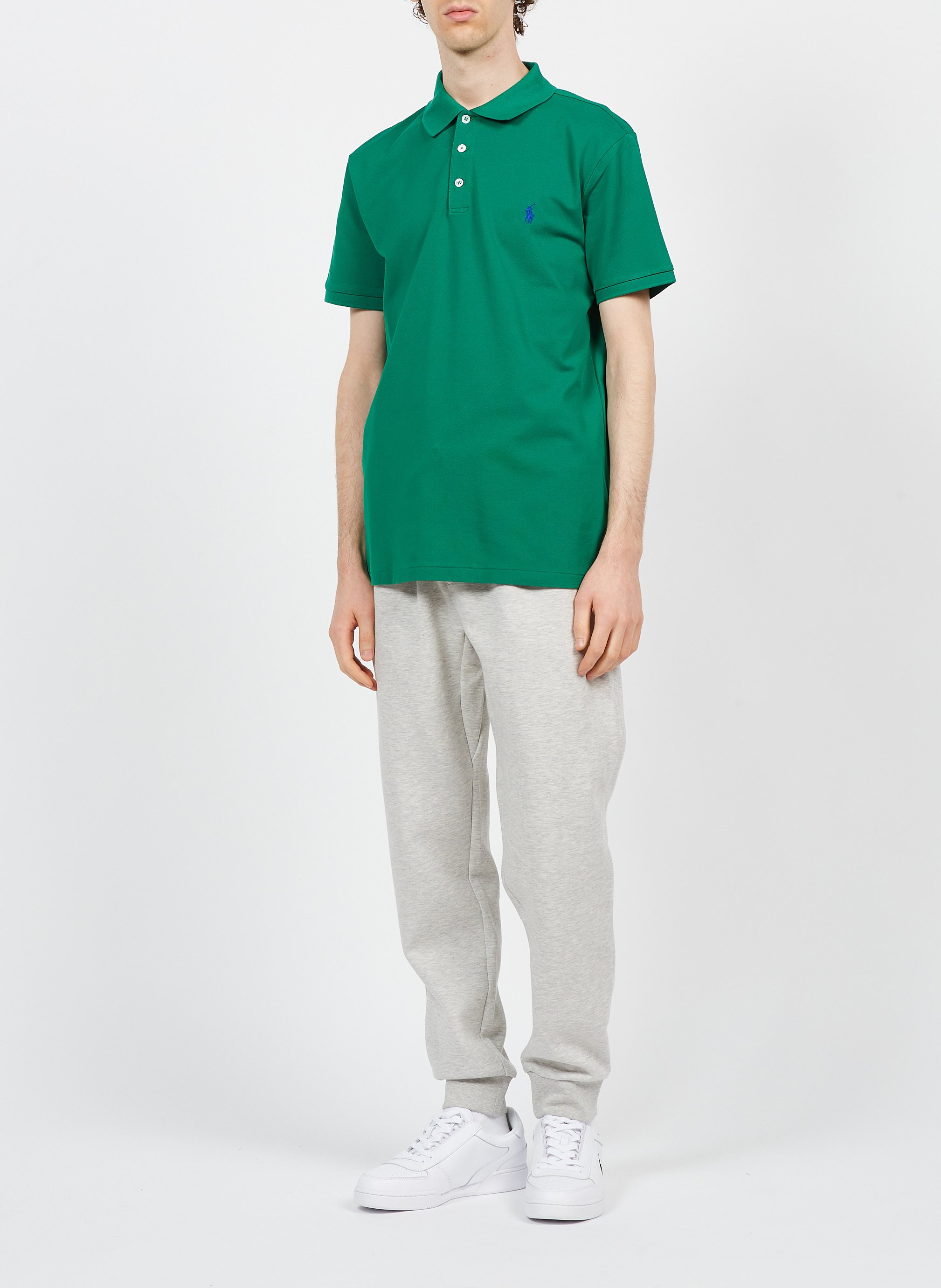 Jogginghose aus Baumwoll-Mix POLO RALPH LAUREN Grau