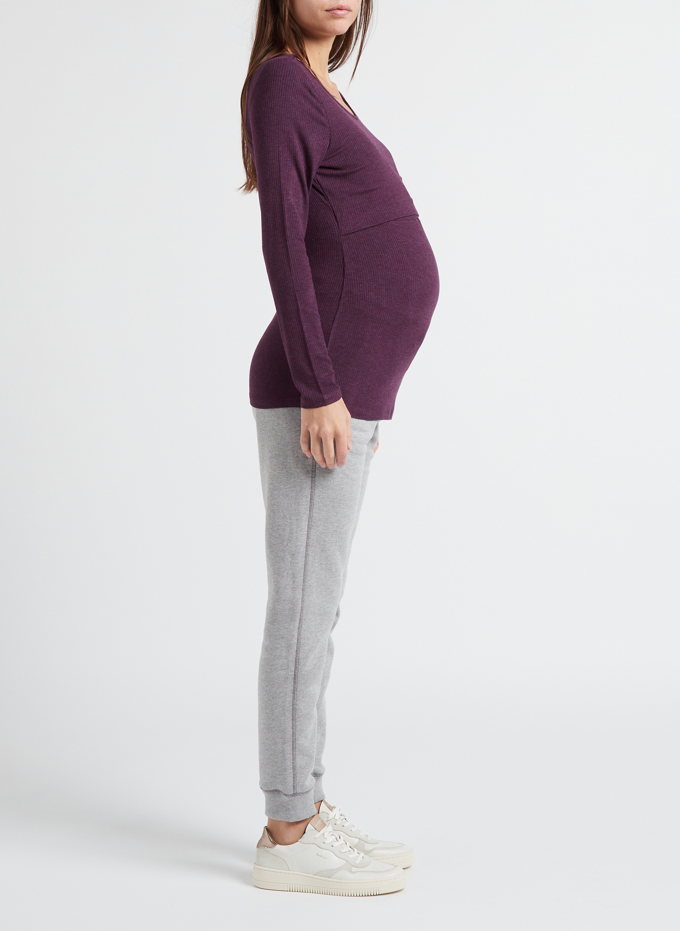 Top allaitement col bateau SERAPHINE Multicolore