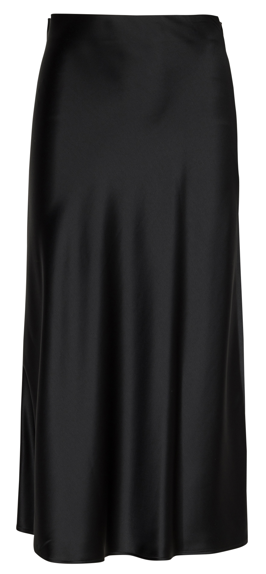 Long satin-effect skirt MAISON 123 Black