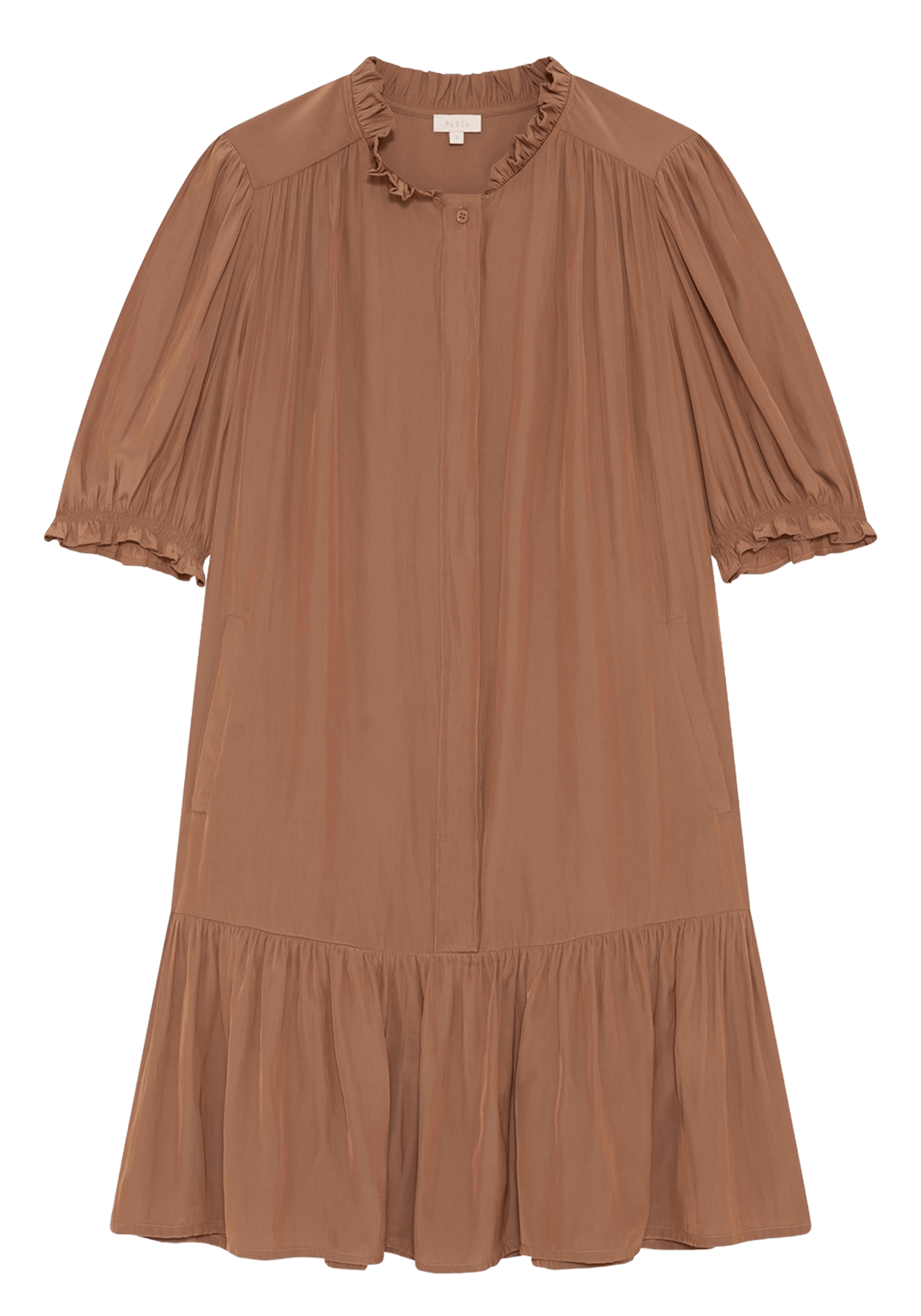 Robe courte col rond PABLO