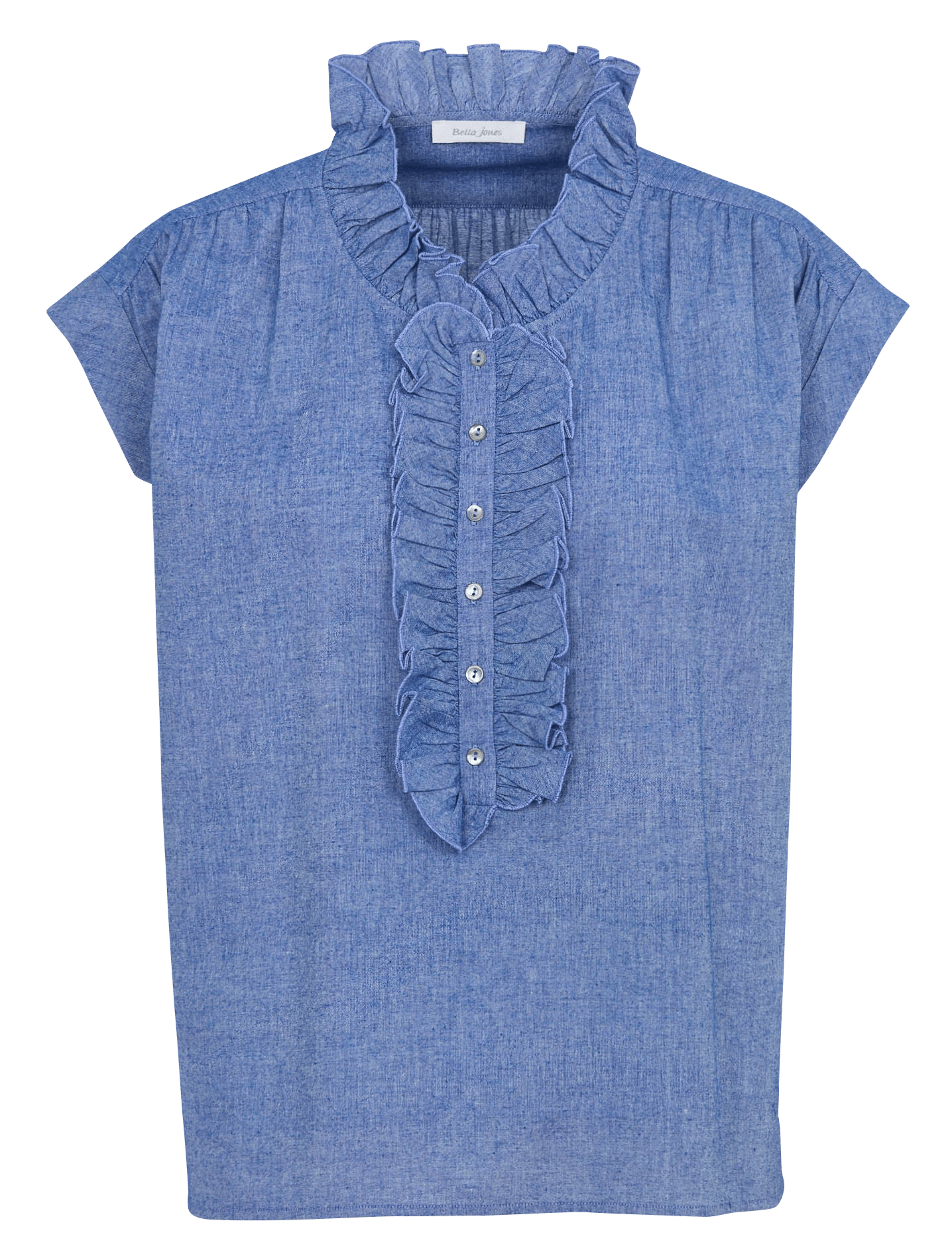 Oversized blouse BELLA JONES Blauw