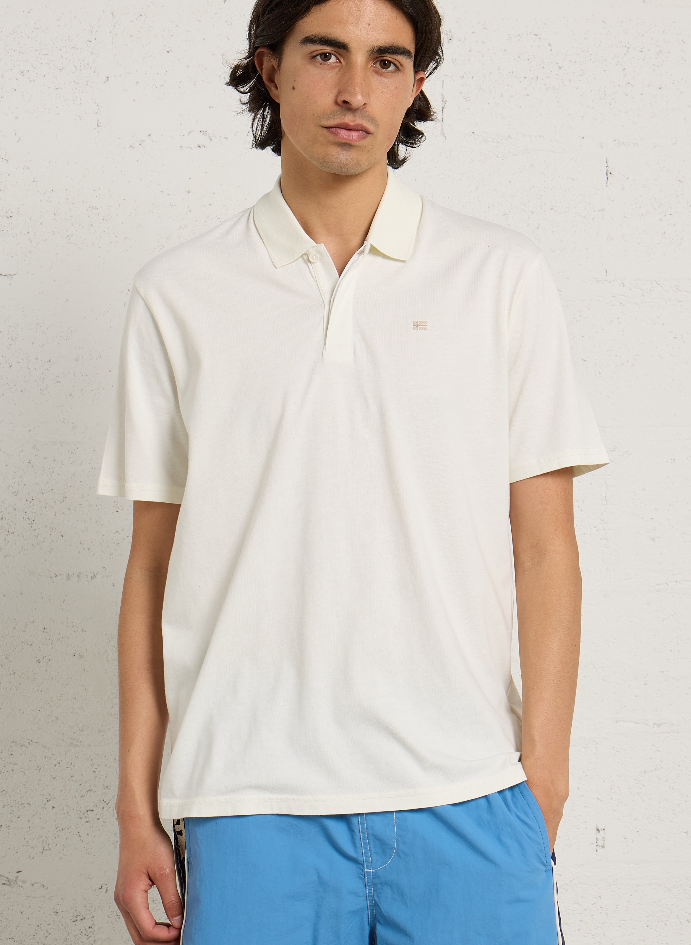 Besticktes Poloshirt aus Baumwolle, Regular Fit NAPAPIJRI