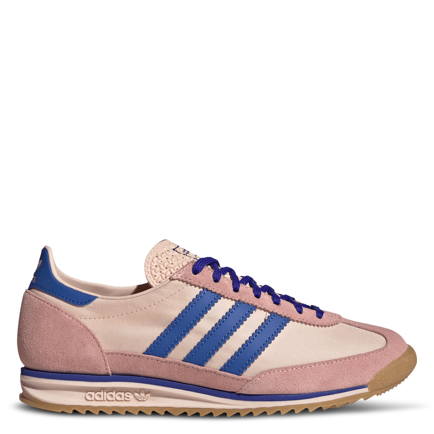 Baskets basses en toile ADIDAS Rose