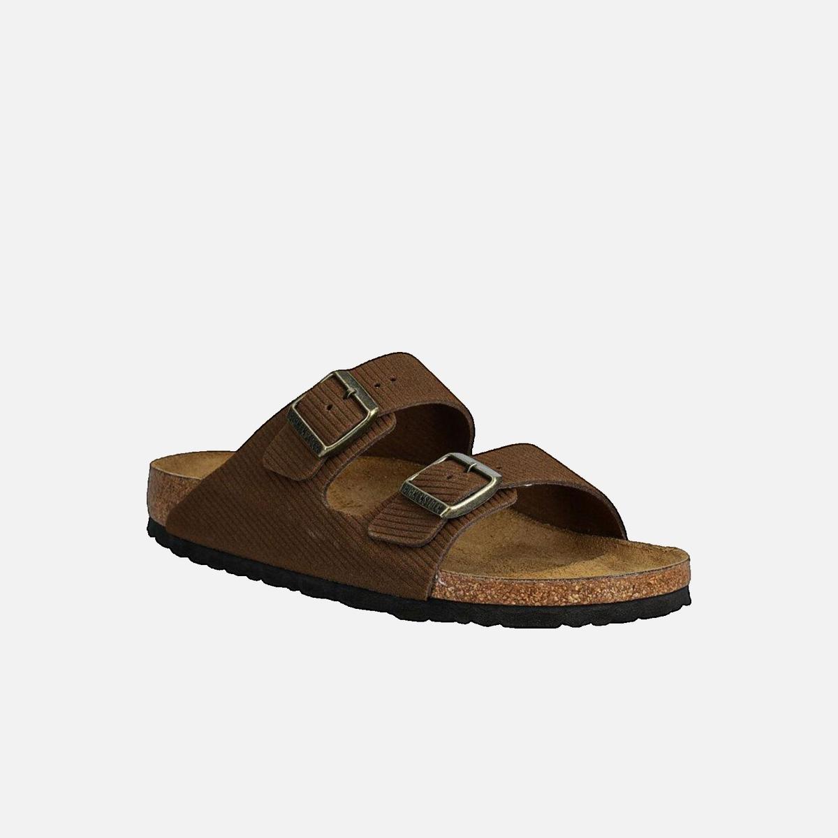 Arizona flat sandals BIRKENSTOCK Brown