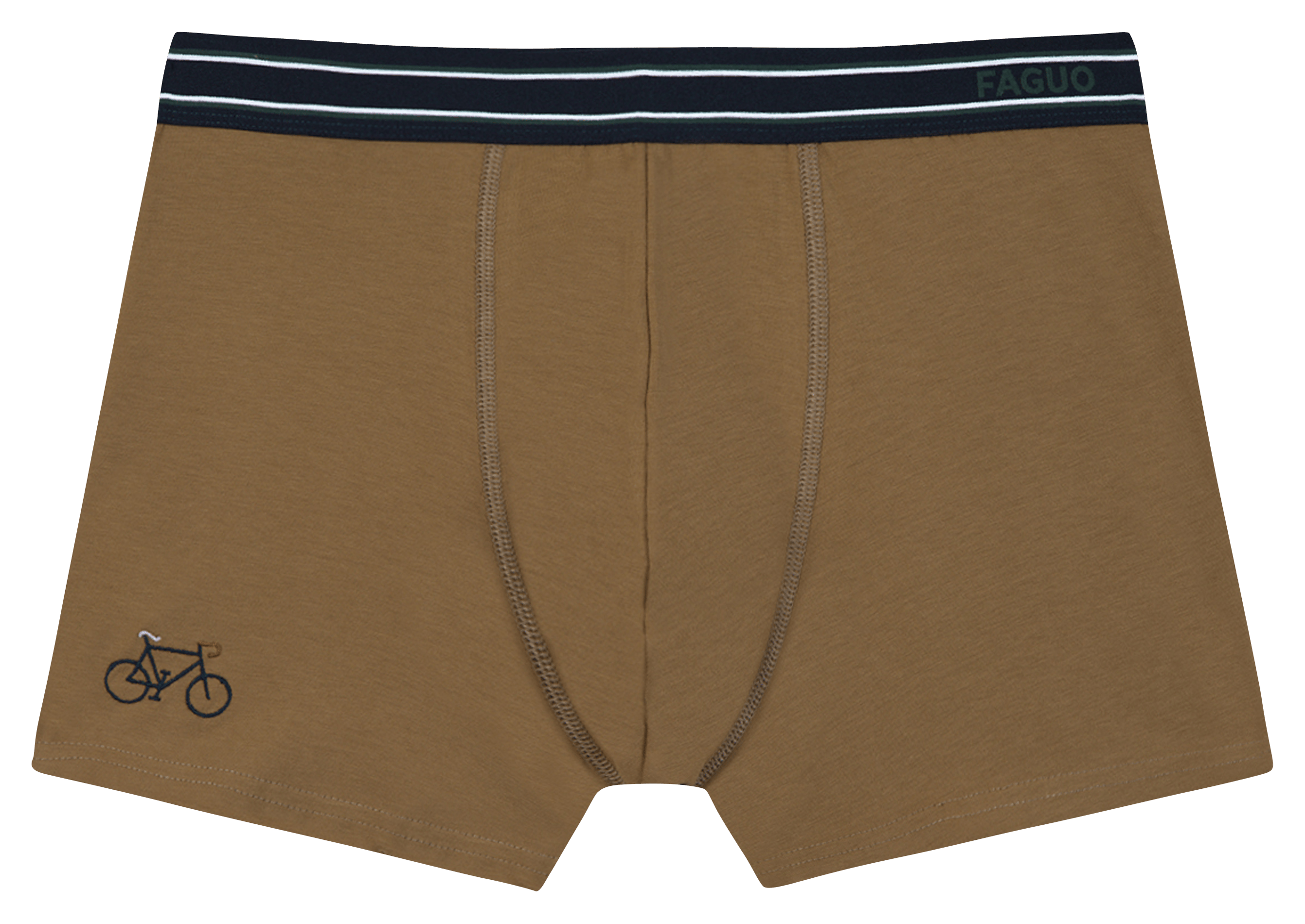 3er-Pack Boxershorts aus Baumwoll-Mix FAGUO Grun