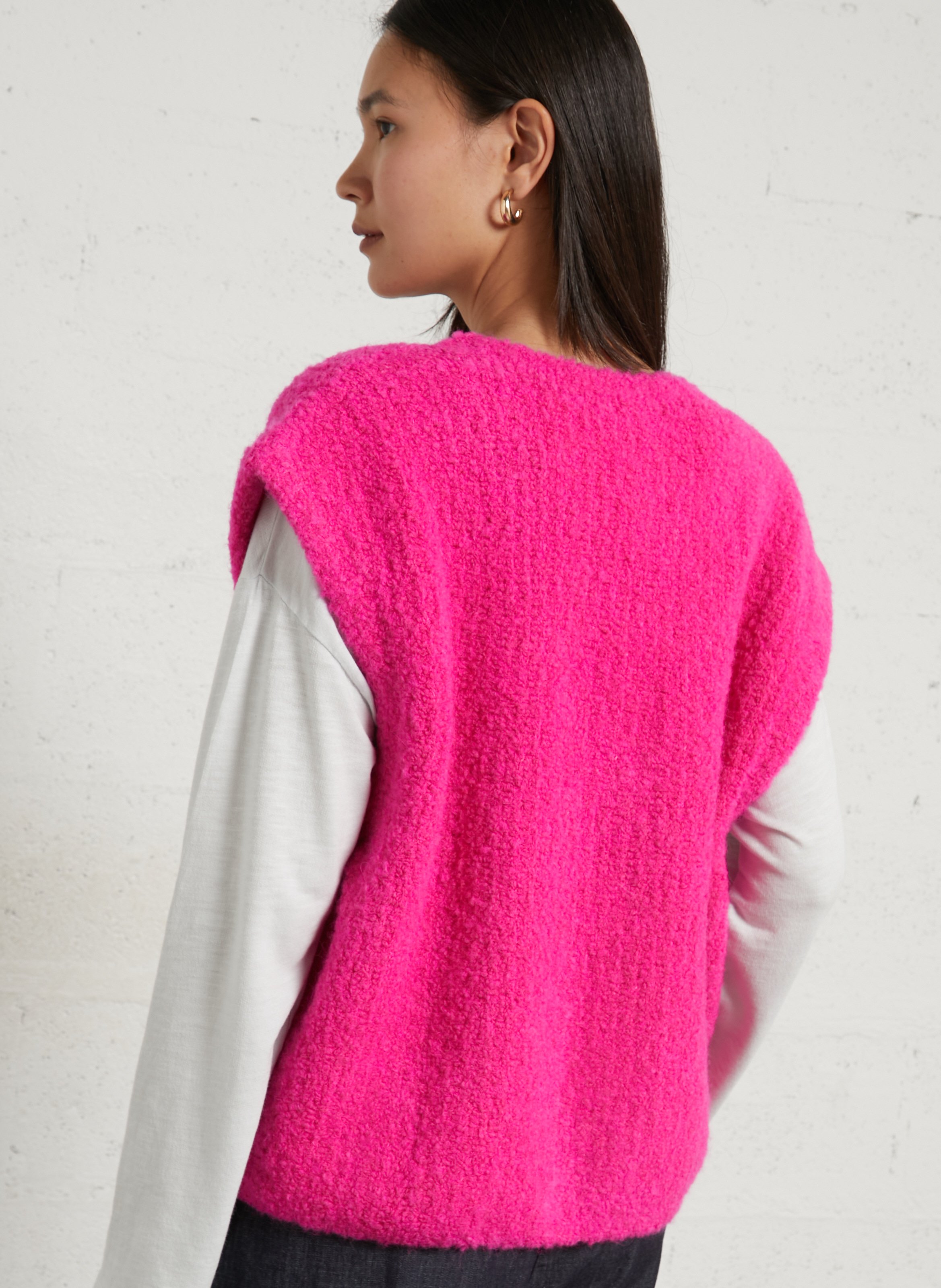 Loose-fit cardigan AMERICAN VINTAGE Pink