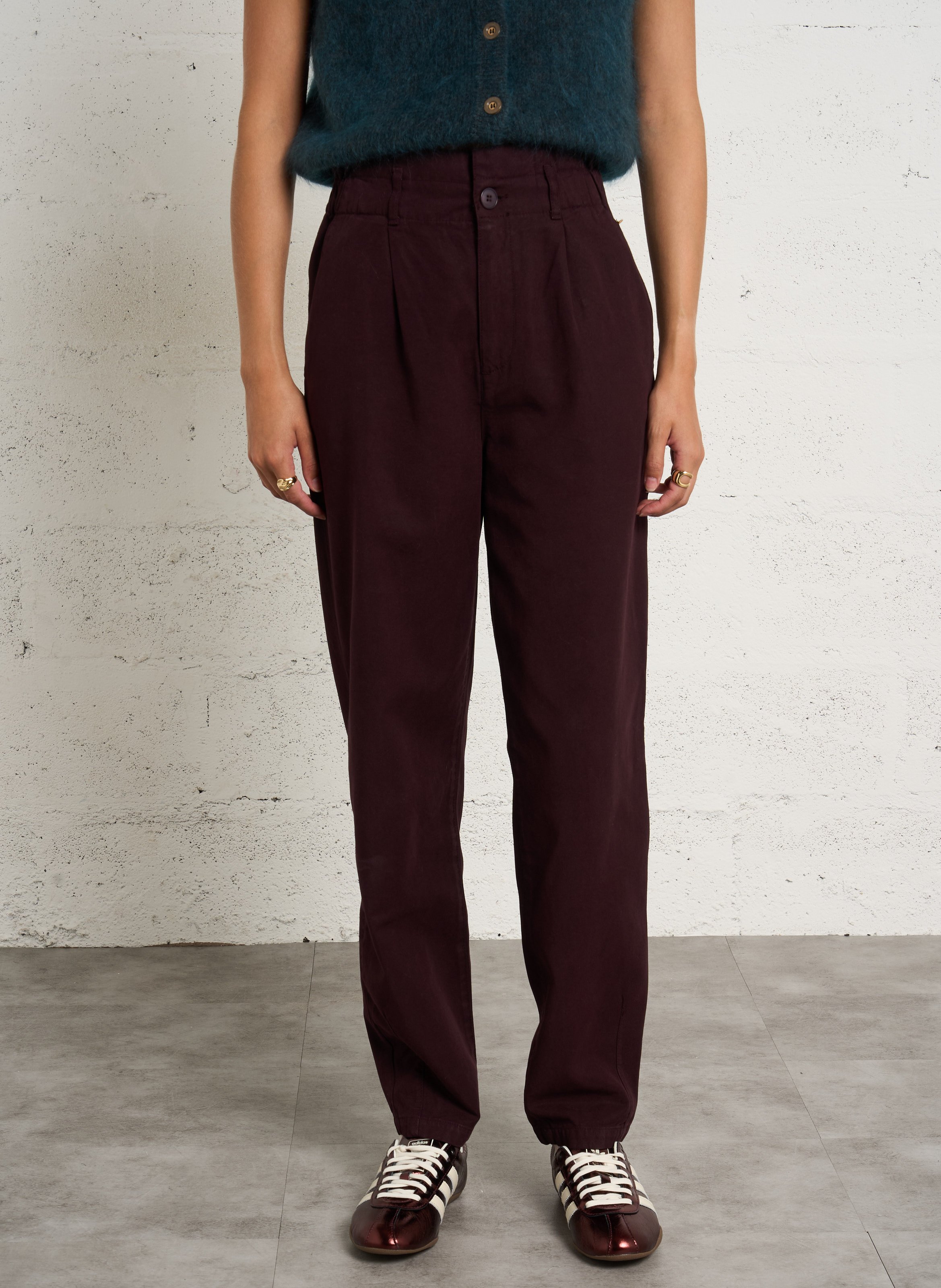High-waisted carrot pants DES PETITS HAUTS