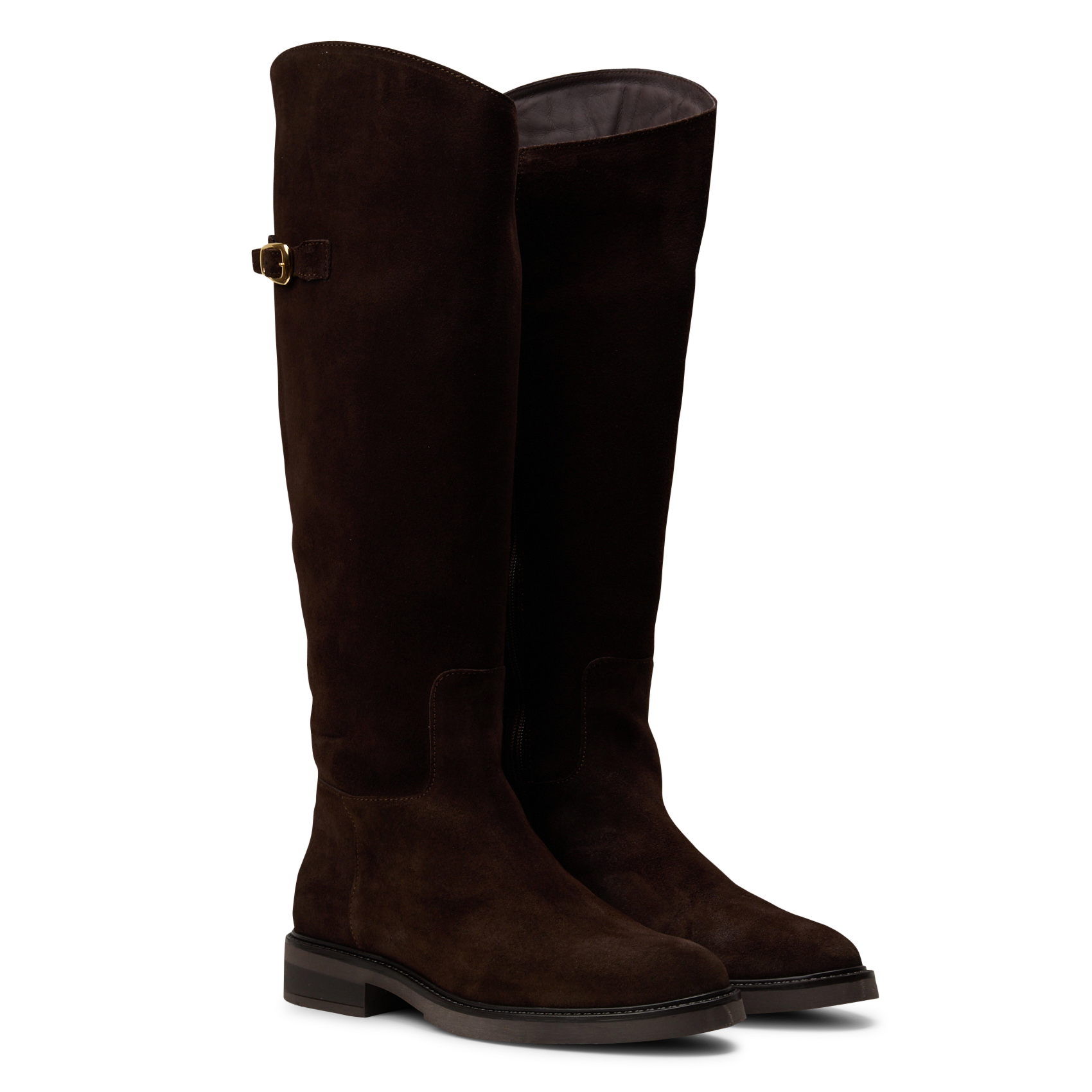 Leather boots LA FEE MARABOUTEE Brown