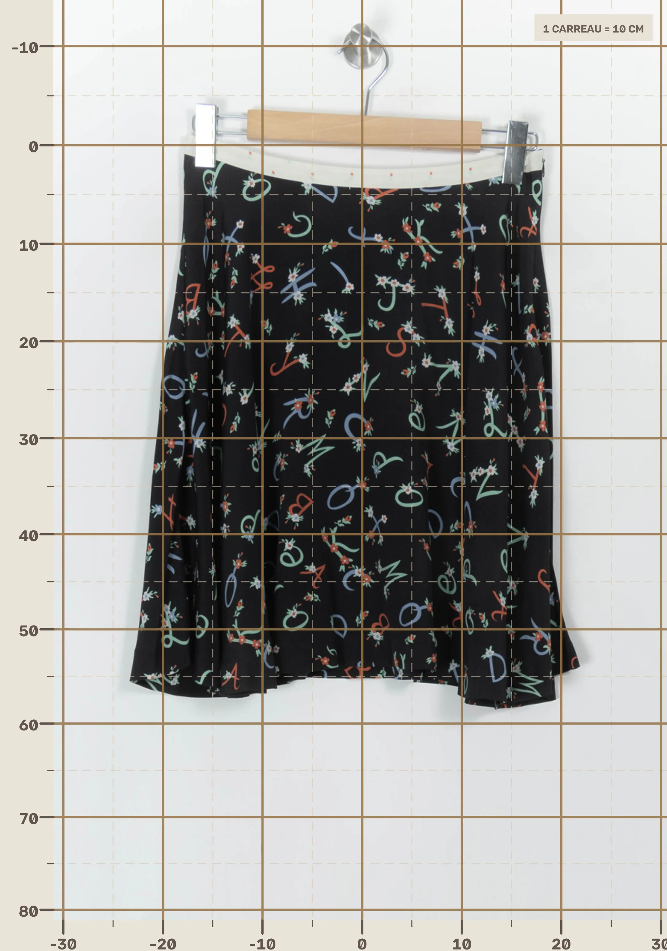 Short & midi skirt Manoush - Seconde Main Multicolored