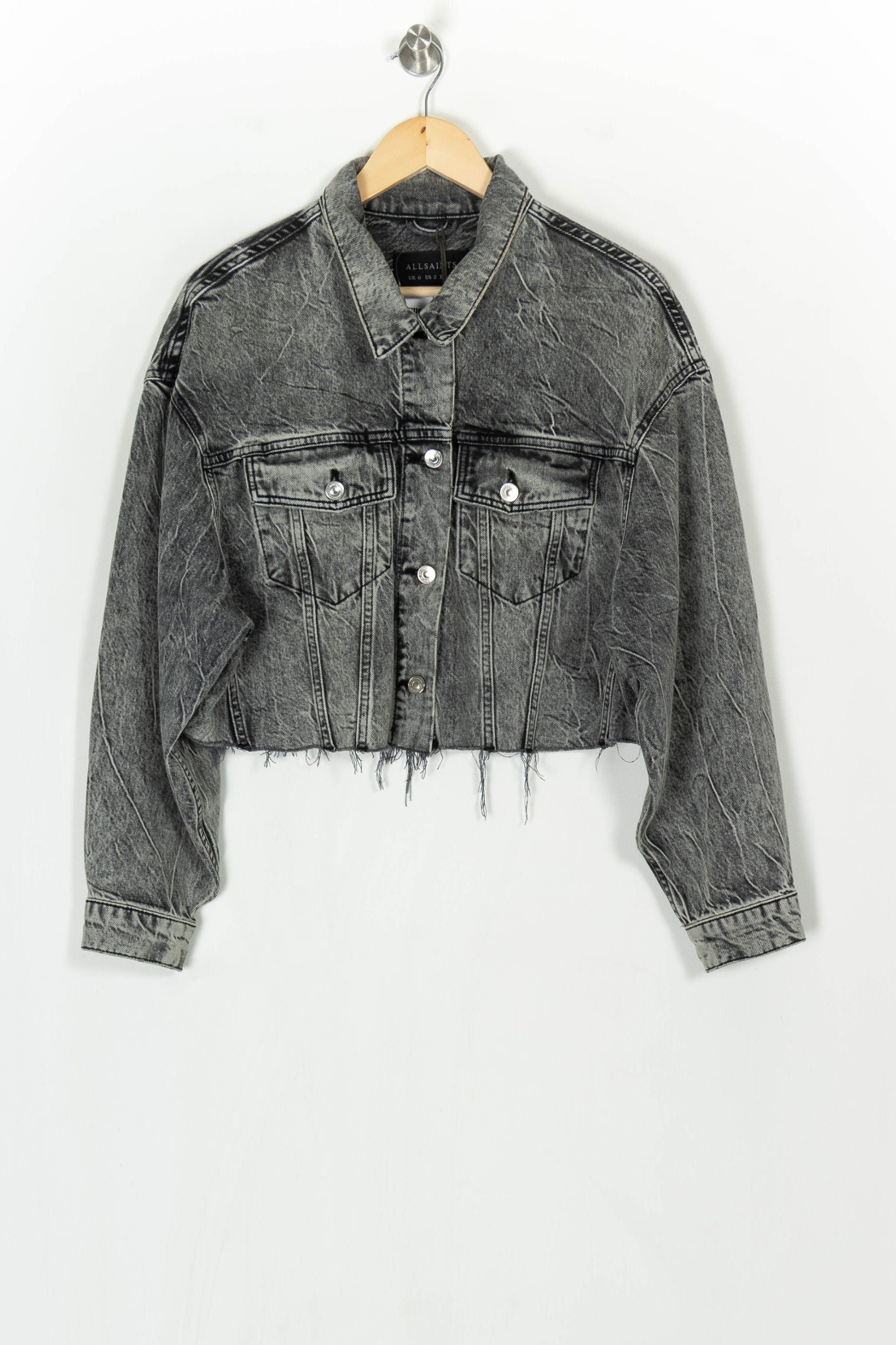 Denim jacket ALLSAINTS - Seconde main Grey