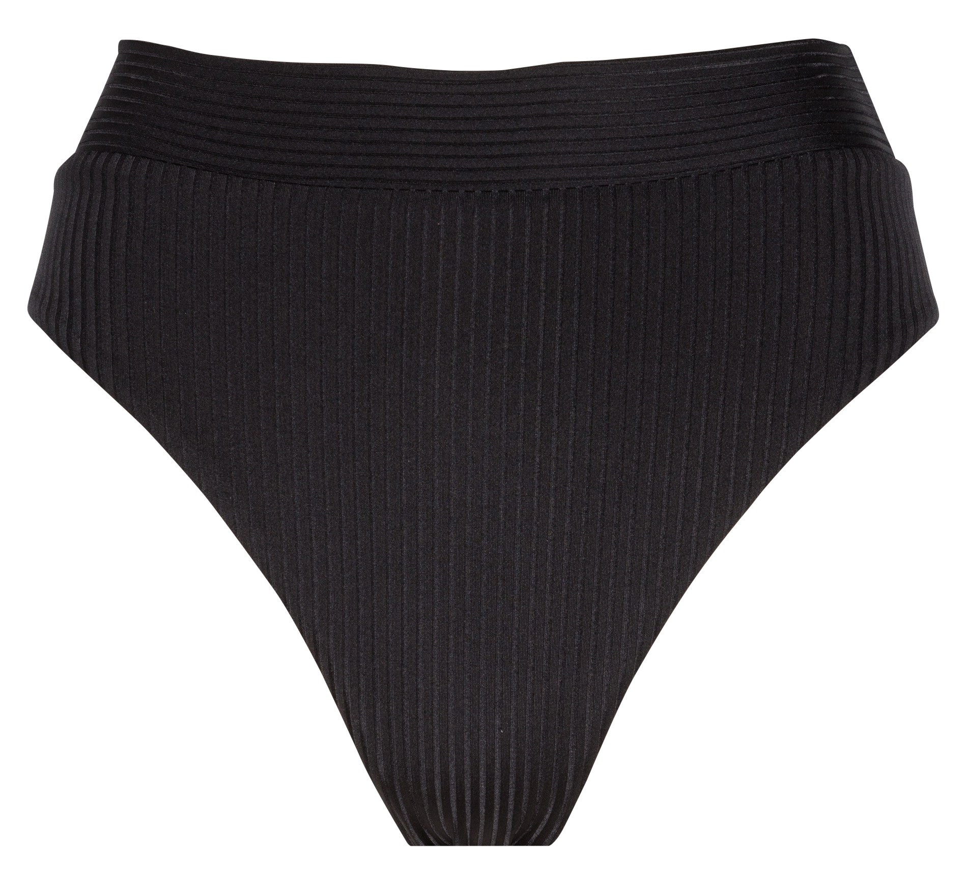 Culotte de bain taille haute ALBERTINE Noir