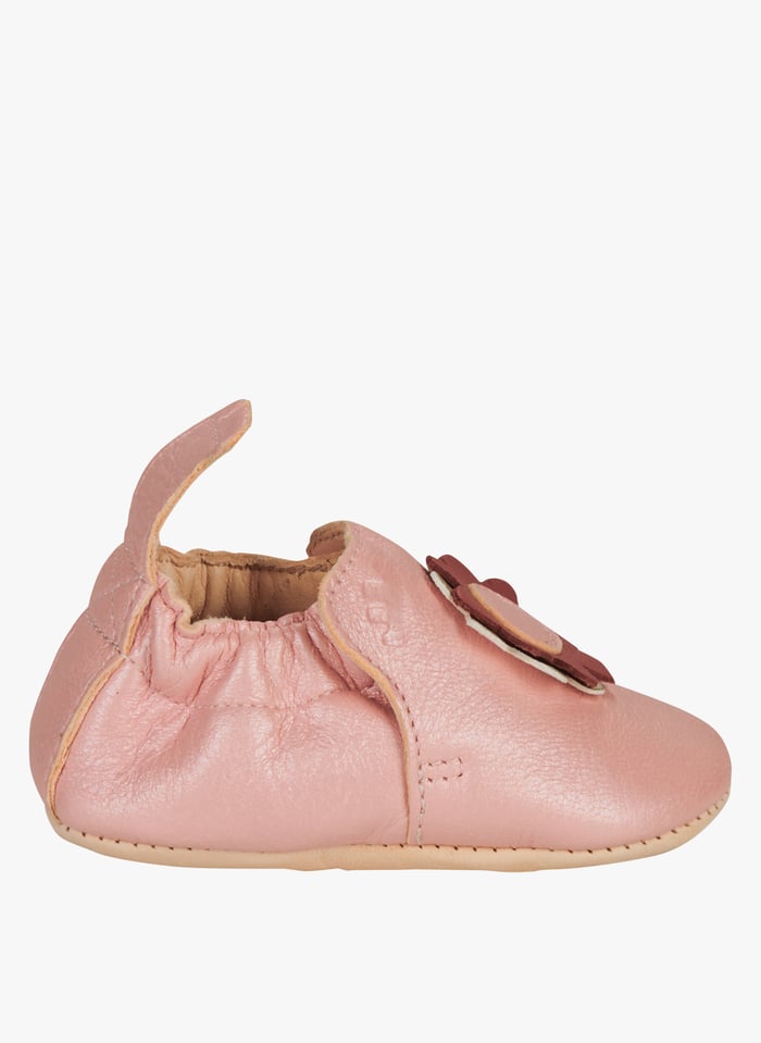 Chaussons En Cuir My Blumoo Mou Rose Baba Moucuir Easy Peasy