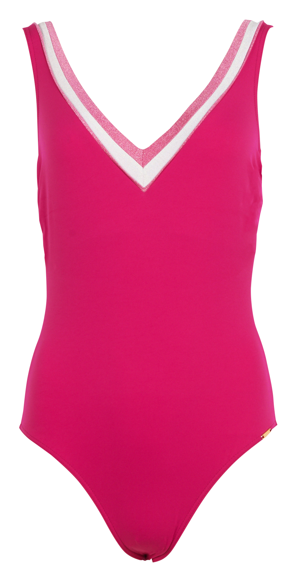 Maillot de bain 1 pièce dos échancré LIVIA Rose