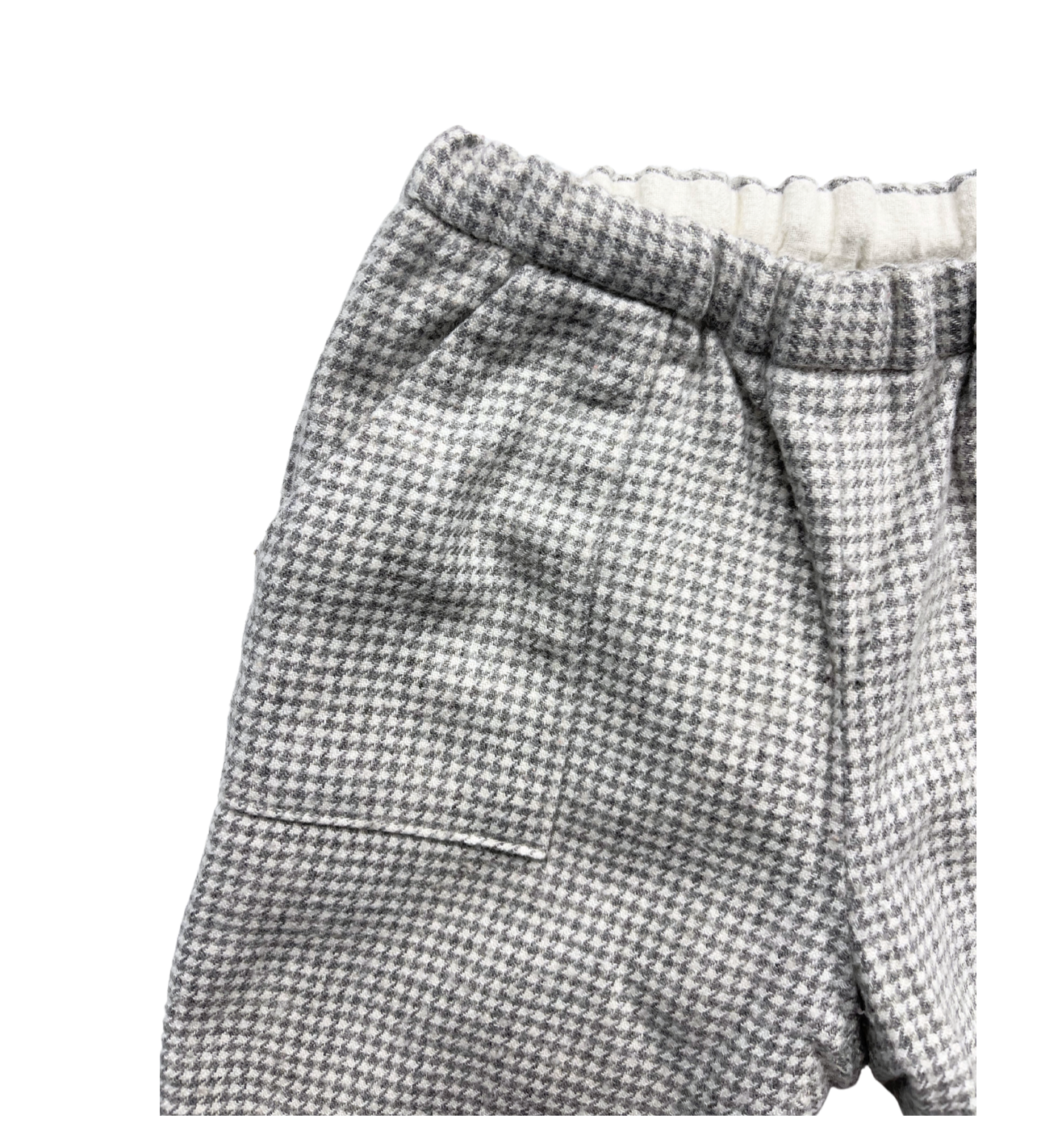 Grey baby pants - 12 months BONPOINT - Seconde Main Grey