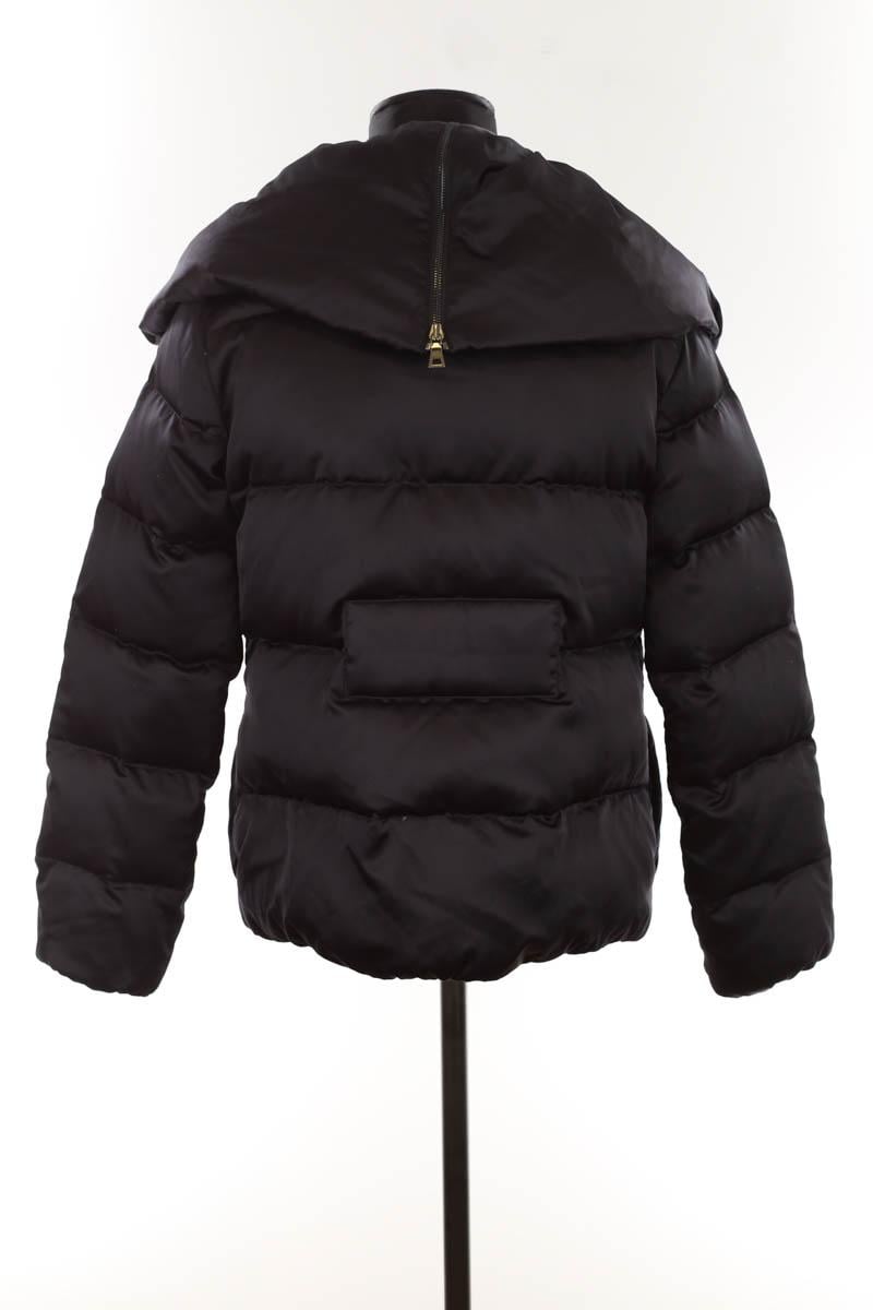 Lightweight quilted padded jacket with high neck DIANE VON FURSTENBERG - Seconde Main Black